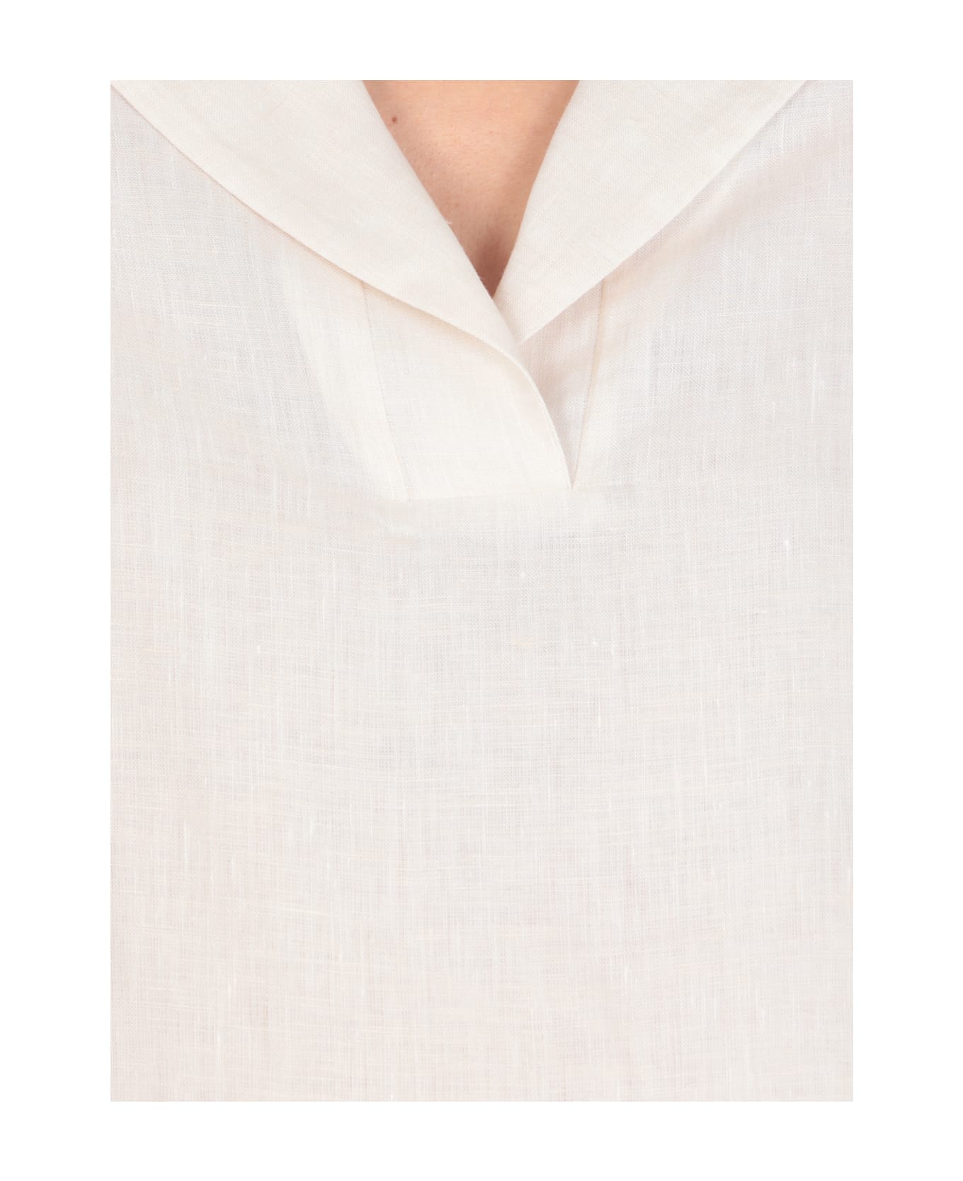 Peserico Linen Shirt - Beige