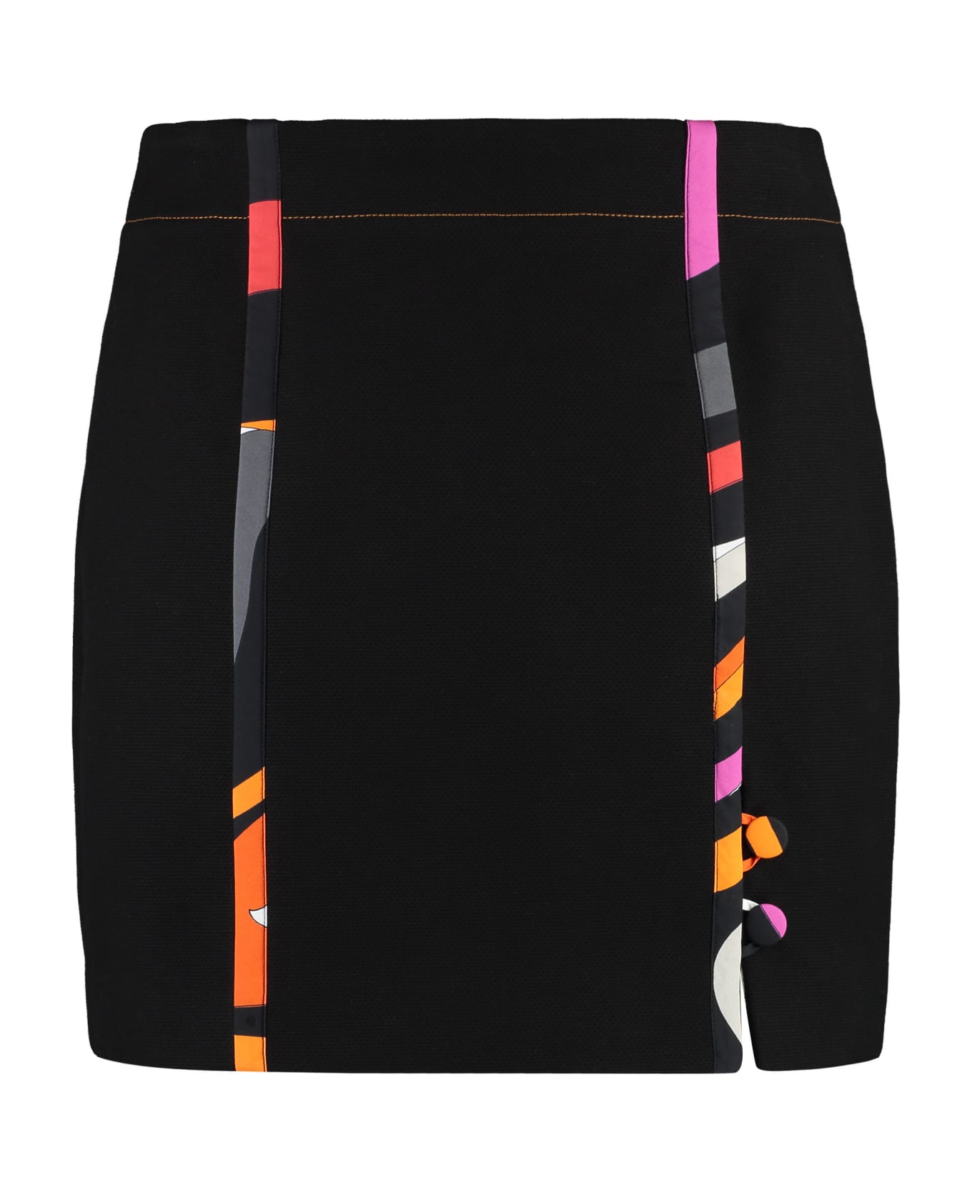 Pucci Cotton Mini-skirt - black