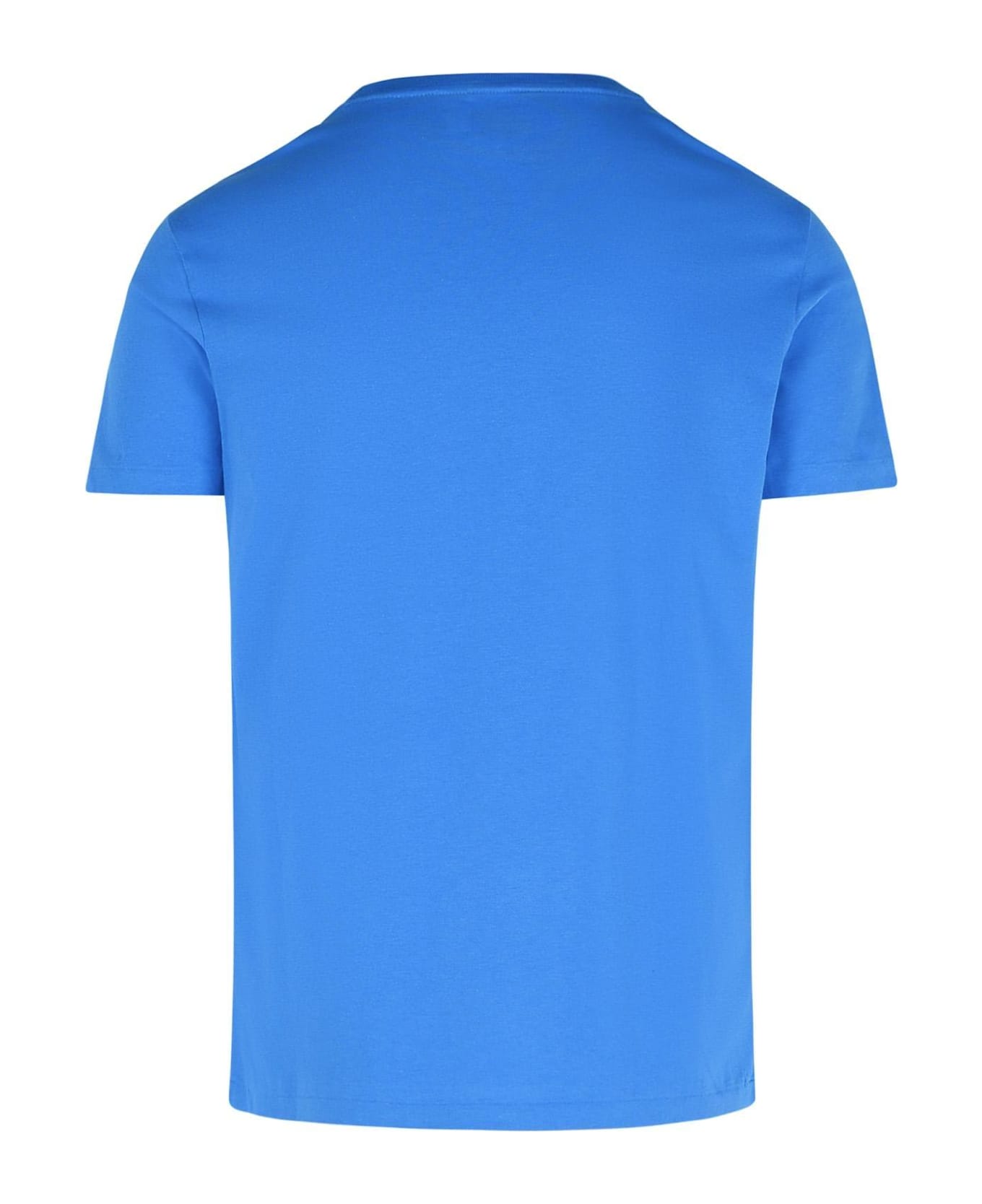 Polo Ralph Lauren Logo Embroidered Crewneck T-shirt