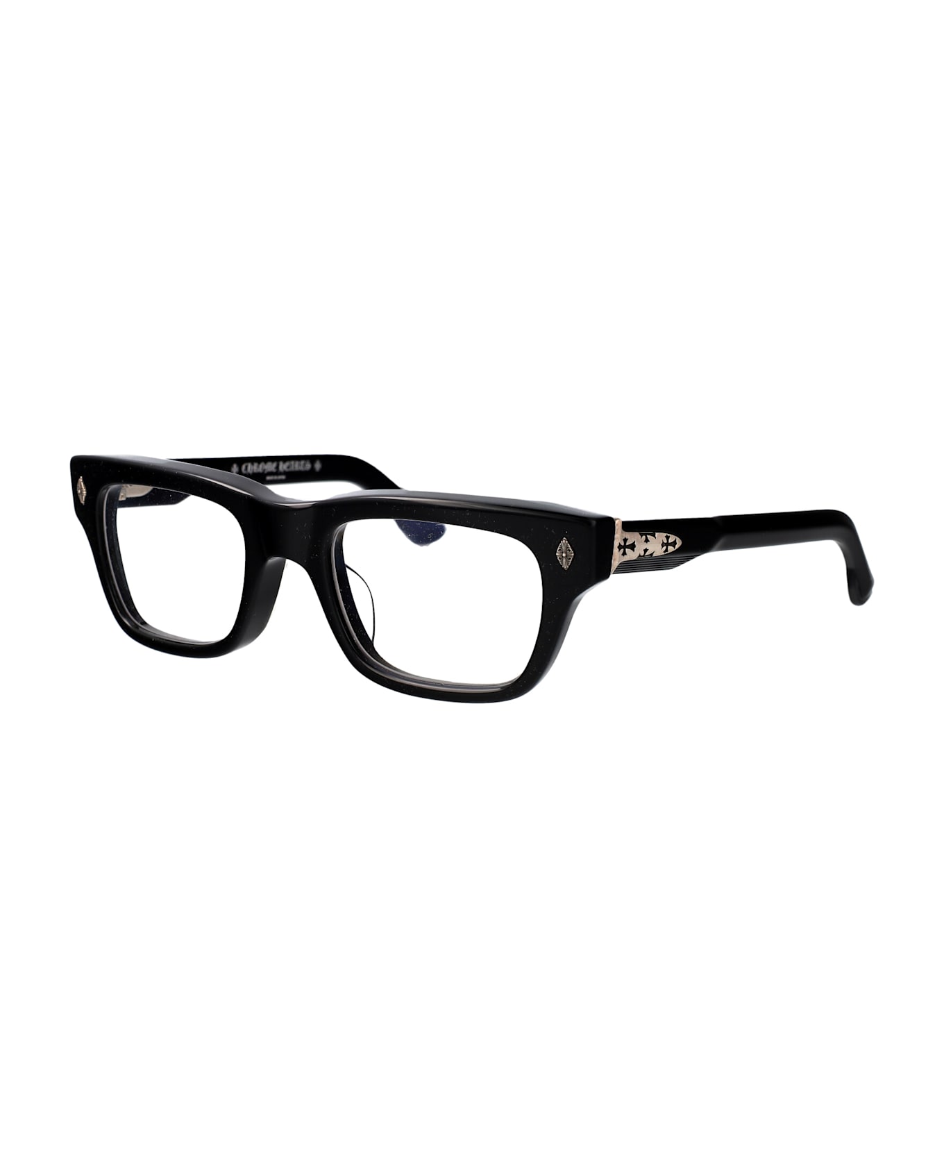 Chrome Hearts Crypdic Glasses - Black