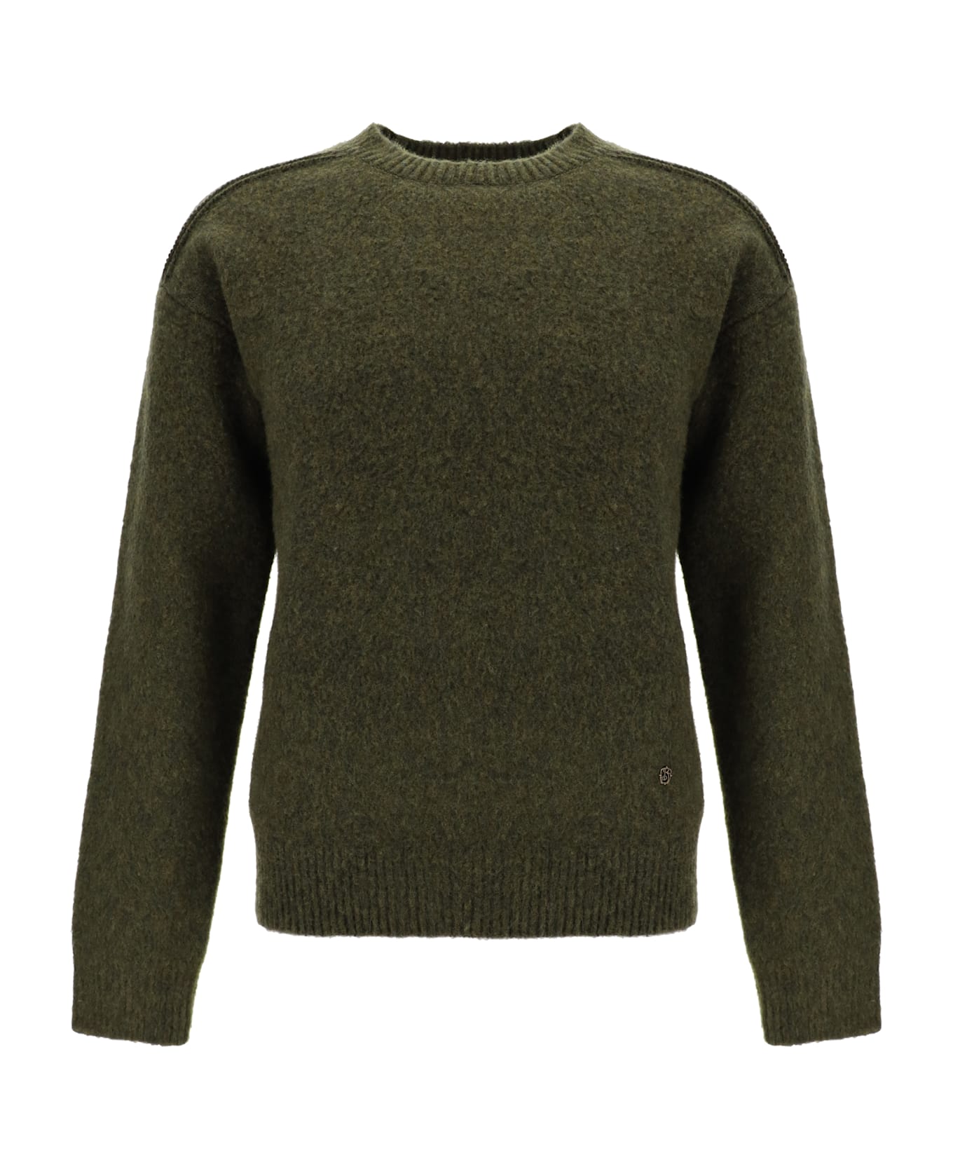 Burberry Wool And Cashmere Sweater - Green