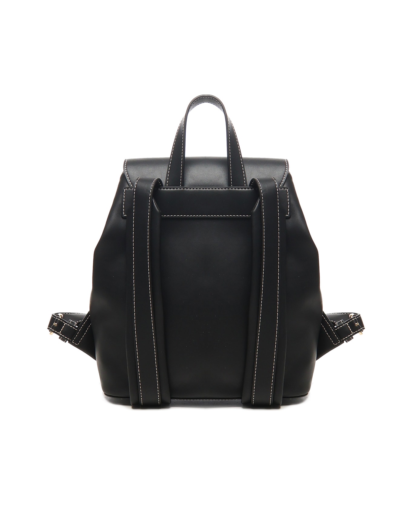 Love Moschino Backpack With Logo - Black