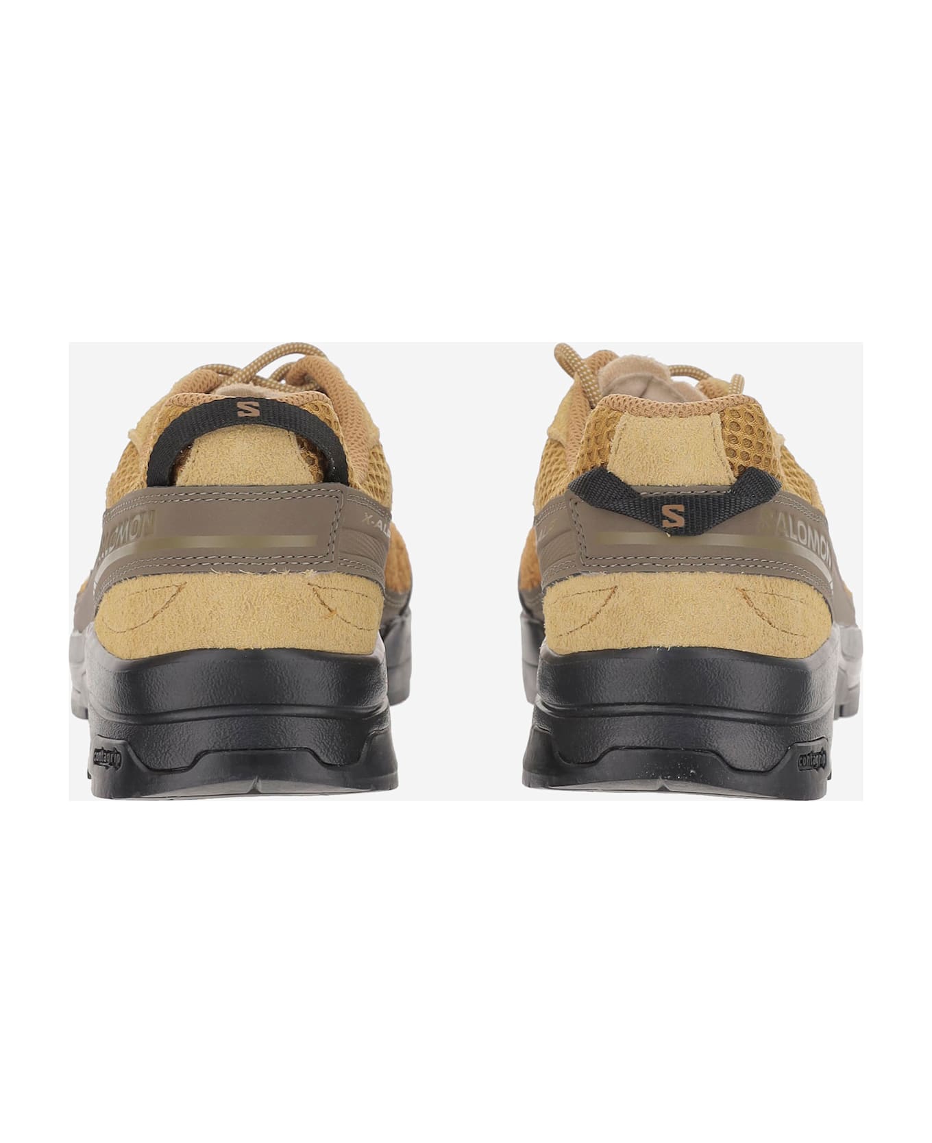 Salomon X-alp Suede Sneakers - Beige