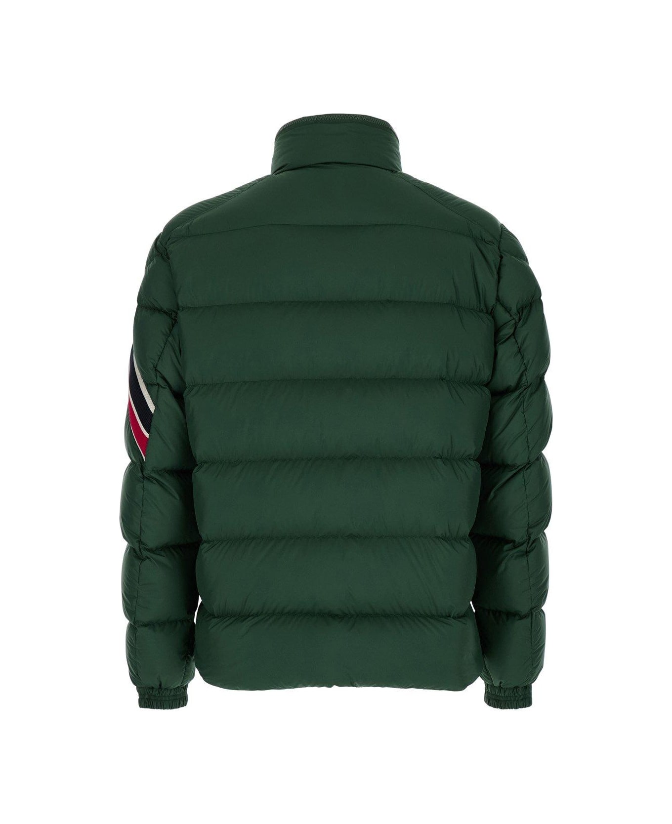 Moncler Solayan Zip-up Short Down Jacket - Verde