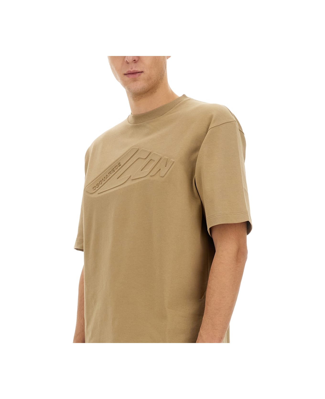 Dsquared2 
icon New Generation
 T-shirt - BEIGE