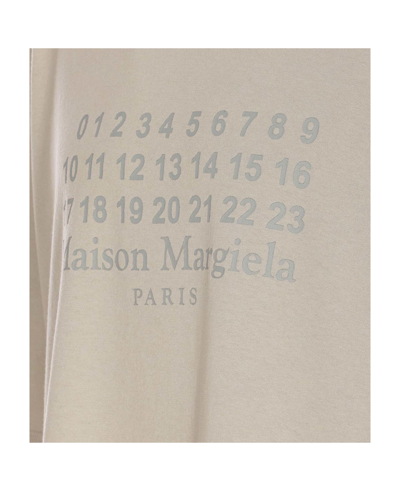 Maison Margiela Numeric Logo T-shirt - Grey