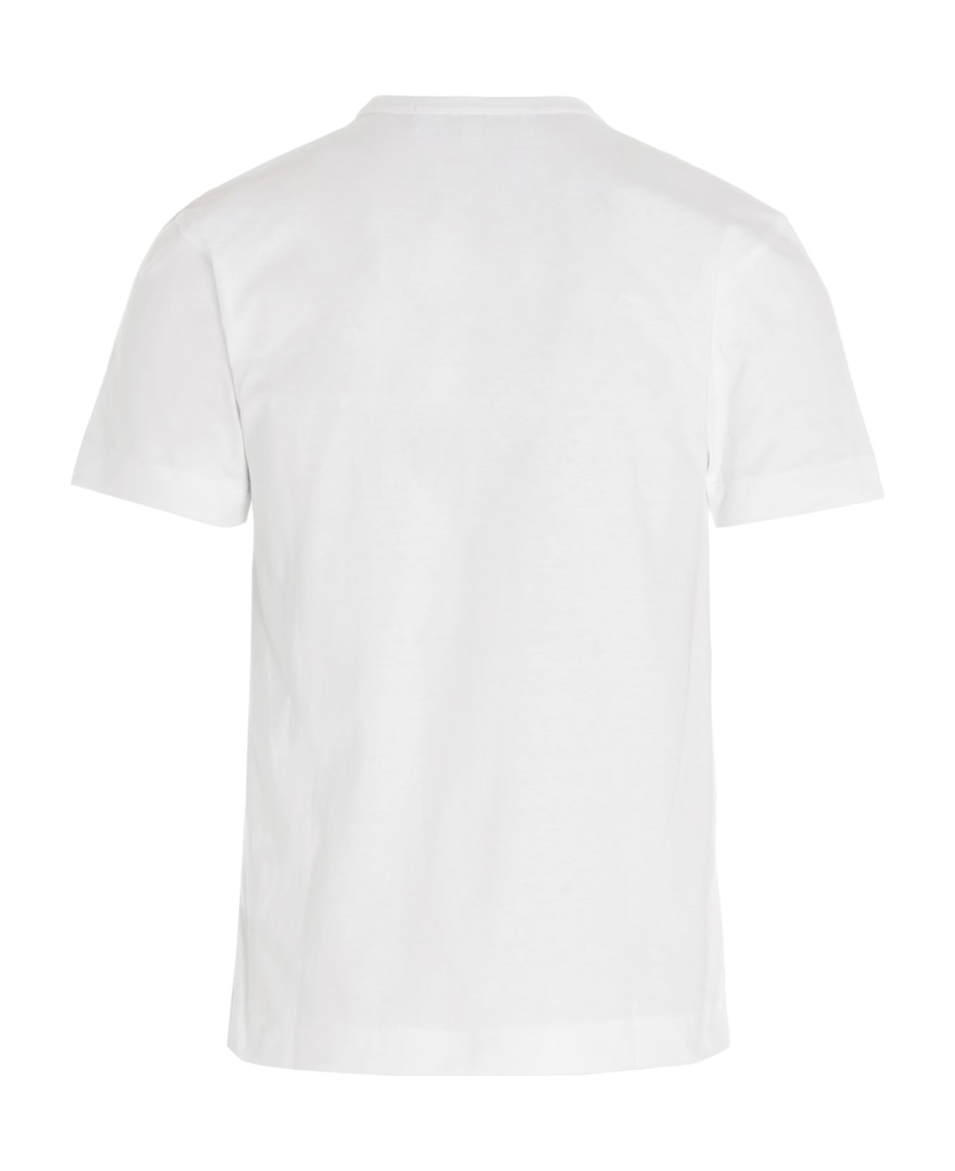 Comme des Garçons Play Logo Patch T-shirt - White シャツ