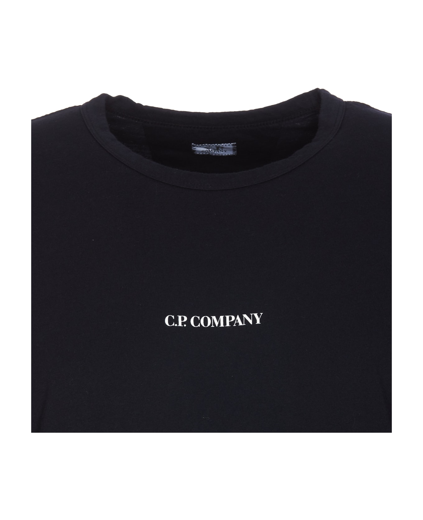 C.P. Company Logo T-shirt T-Shirt - TOTAL ECLIPSE