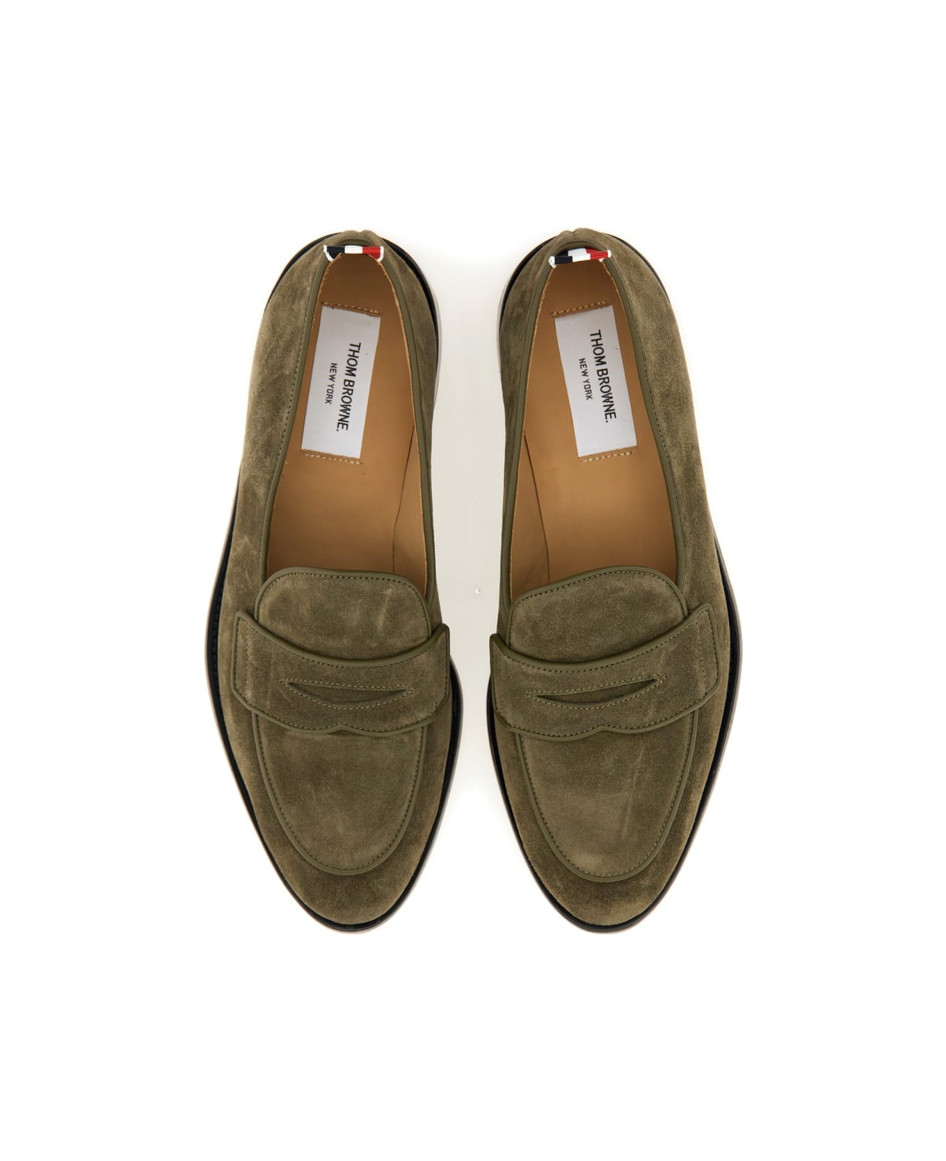 Thom Browne Varsity Loafer "penny" - GREEN