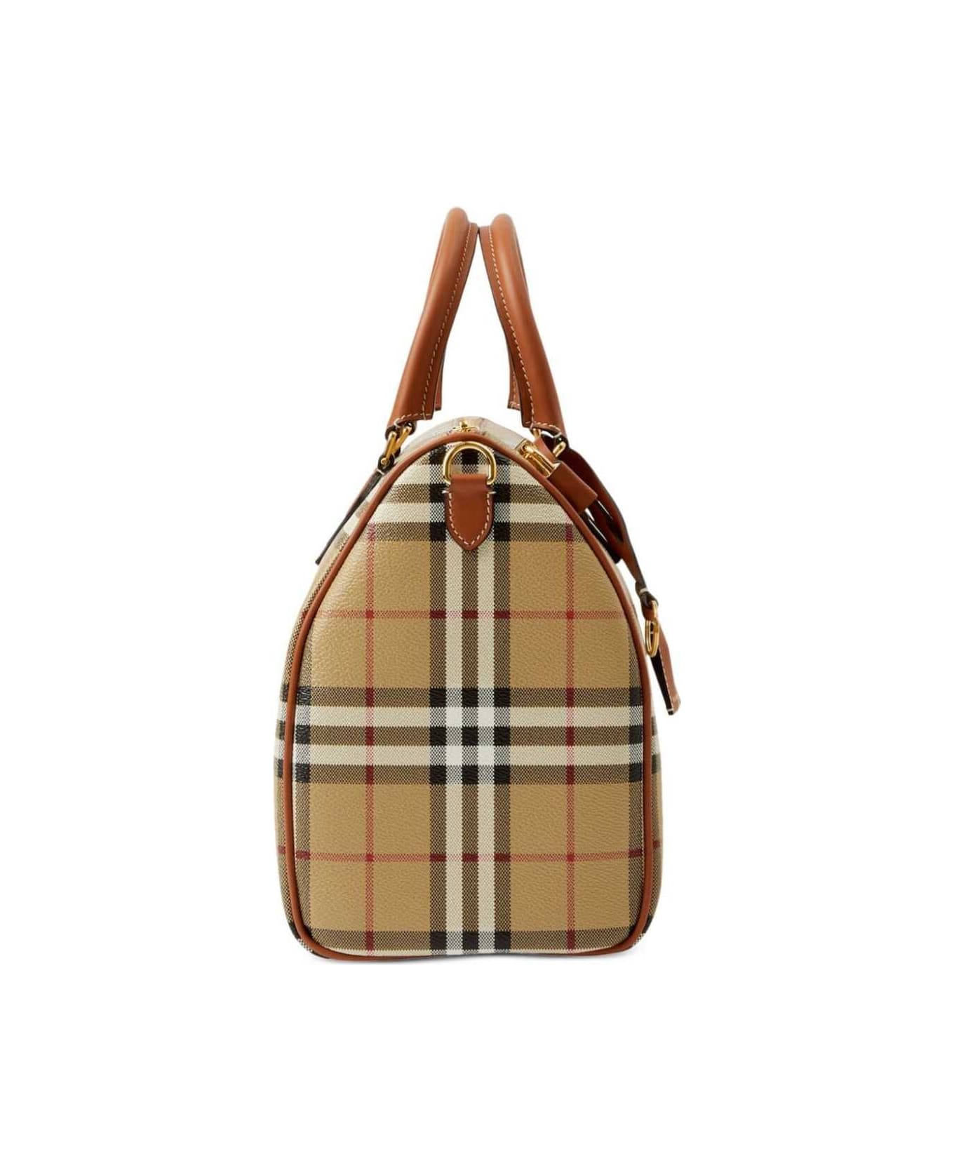 Shop Burberry 2023-24FW Handbags (80696631, 8069663, BOWLING CHECK HANDBAG)  by CiaoItalia