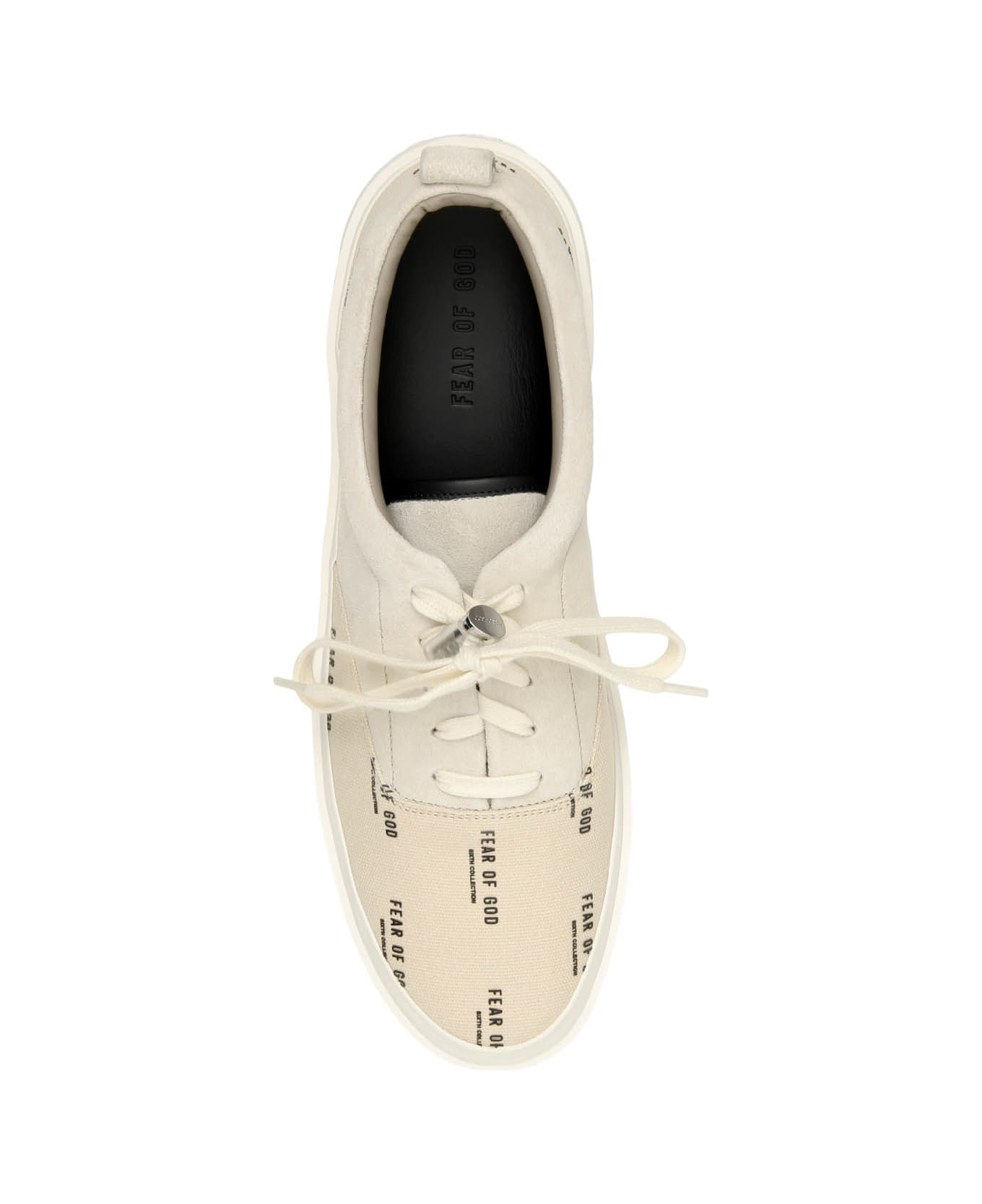 Fear of God Lace Up Sneakers 101 - BONE CREAM