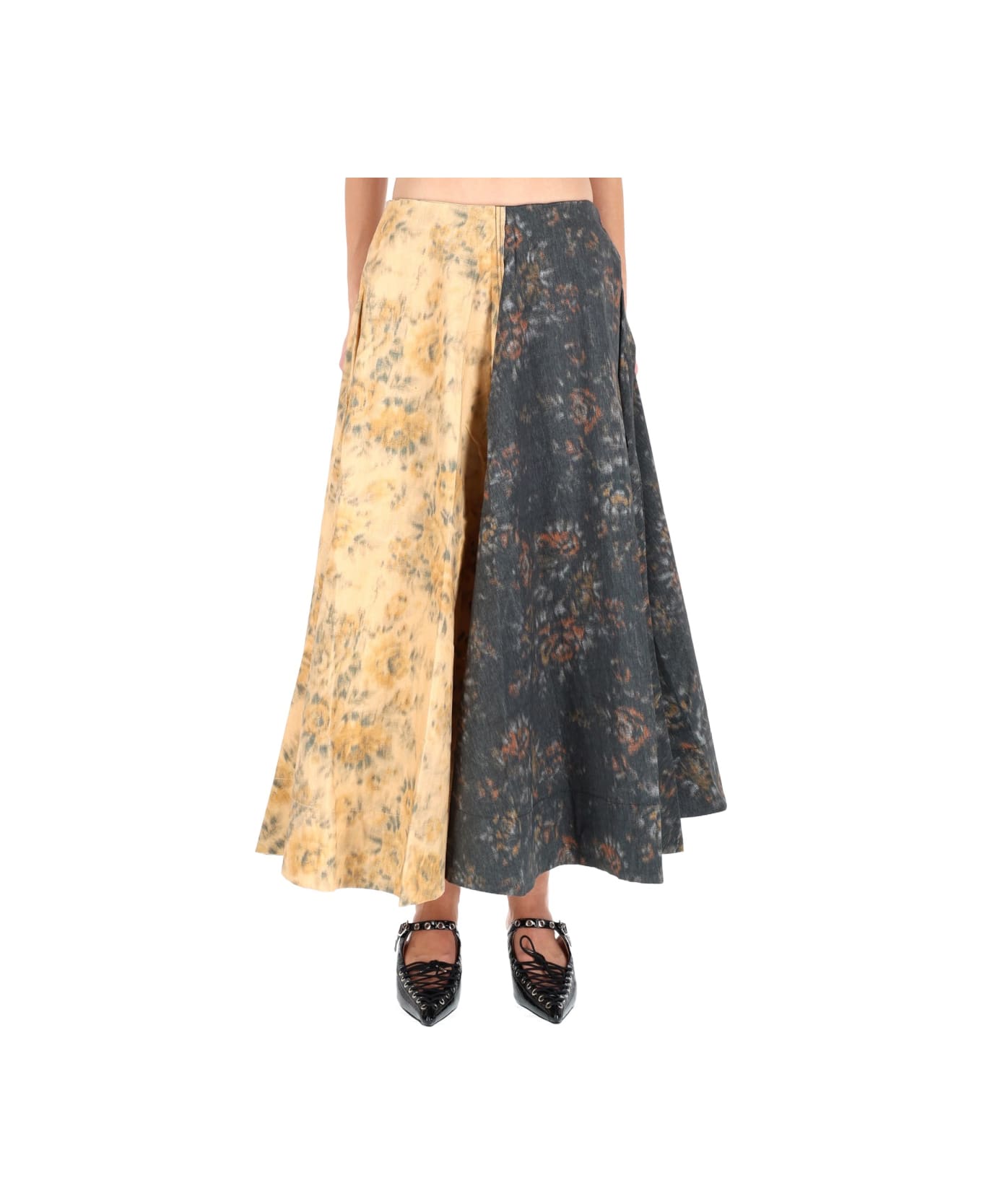 Ganni Wheeled Skirt - MULTICOLOUR