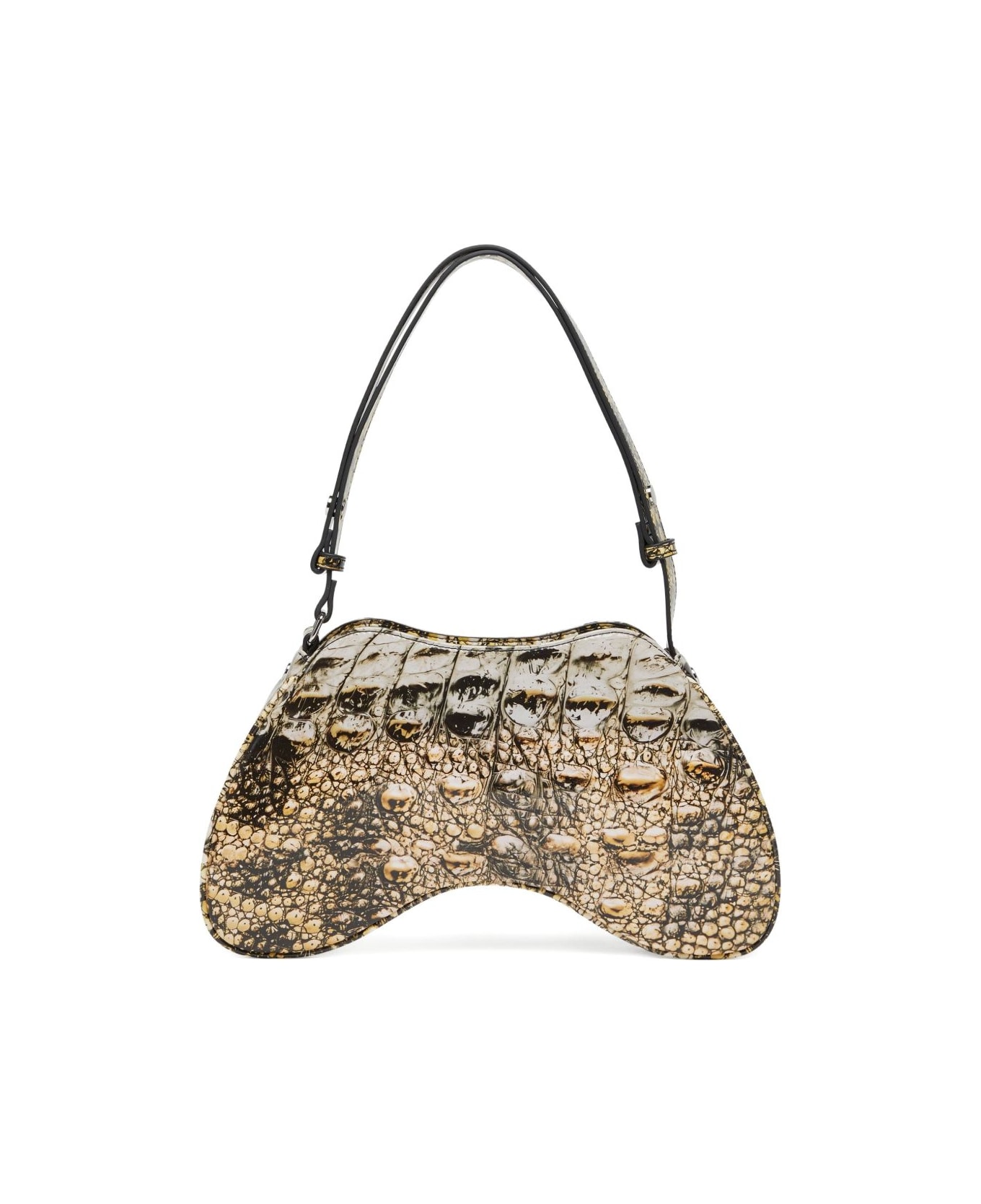 Diesel Play Printed Shoulder Bag - Beige