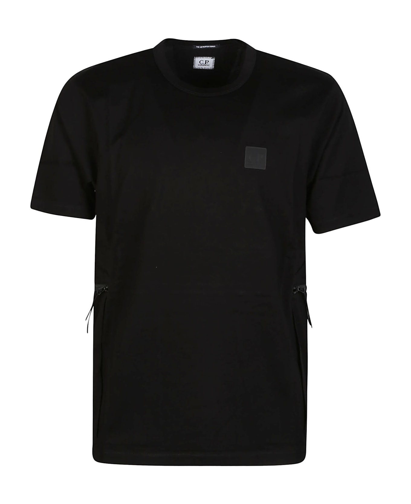 C.P. Company Metropolis Mercerized Jersey T-shirt - Black