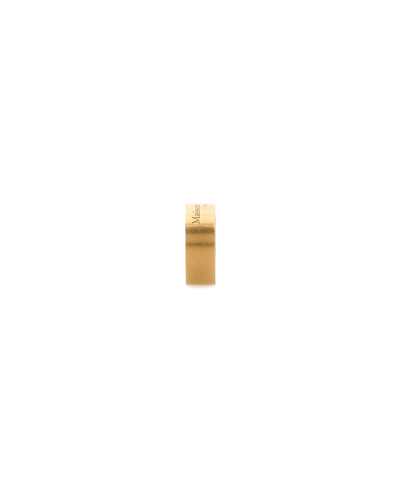 Maison Margiela Gold 925 Silver Ring - YELLOWGOLDPLATINGBURATATTO