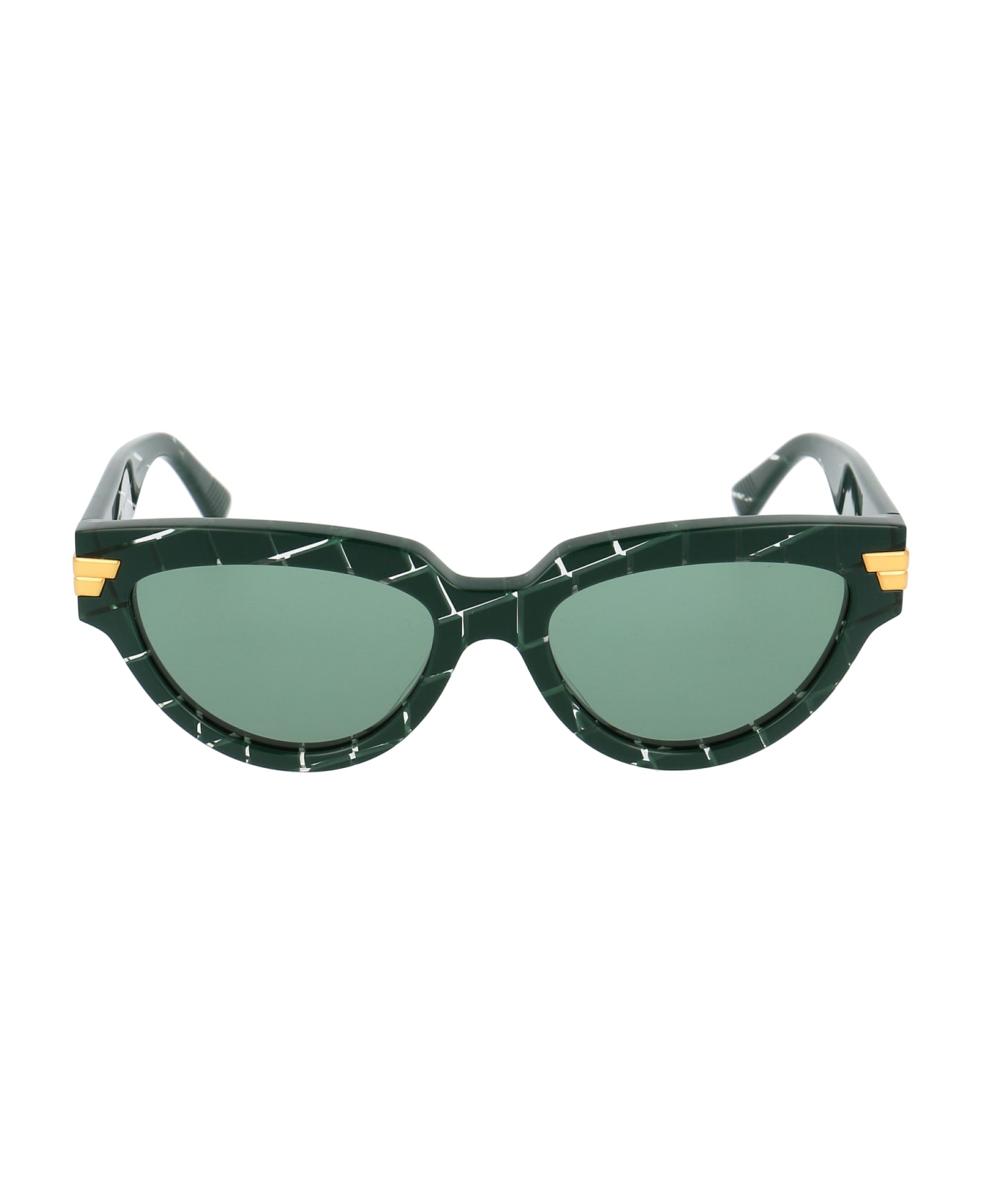 Bottega Veneta Eyewear Bv1035s Sunglasses - 004 GREEN GREEN GREEN