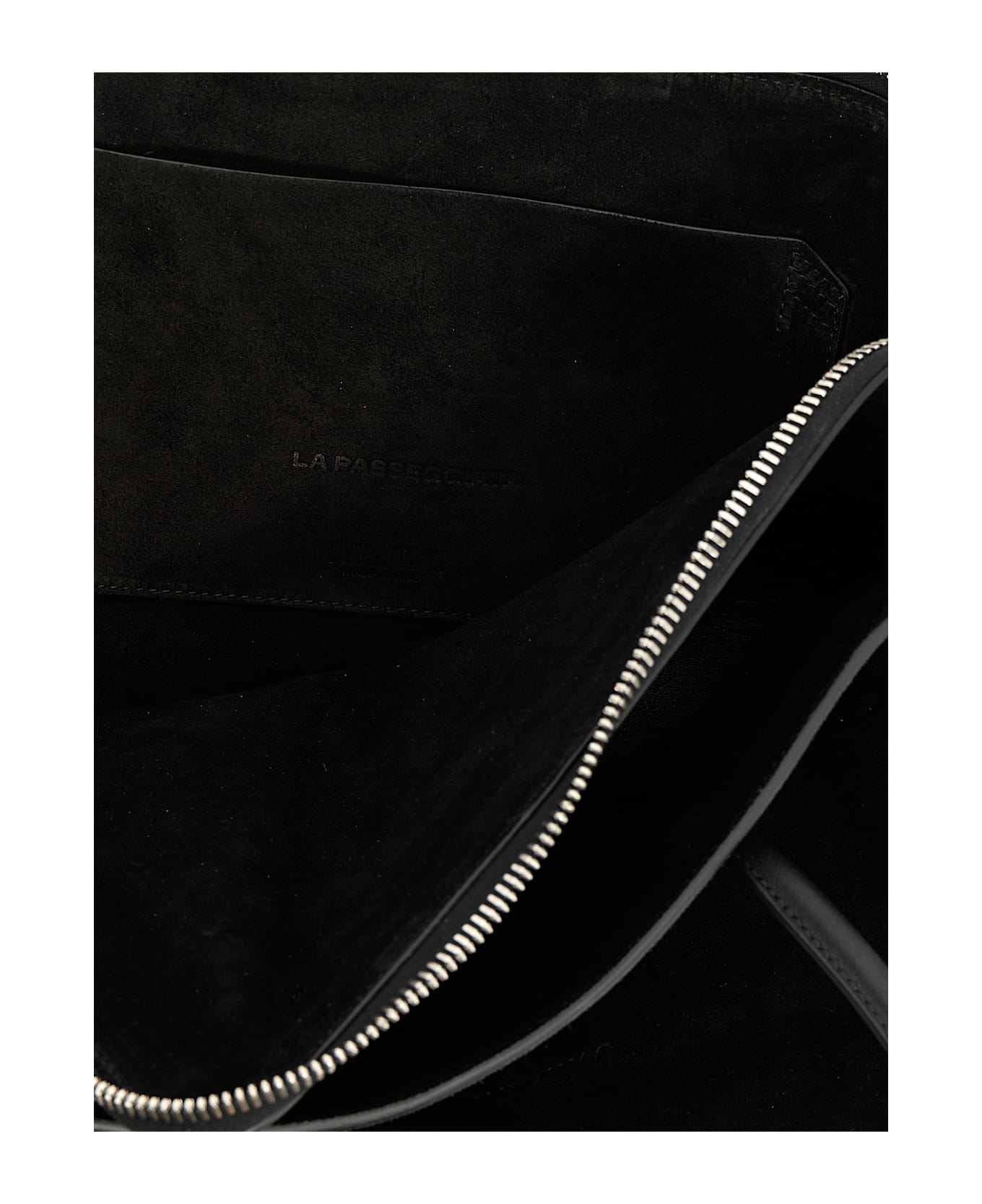 The Attico 'la Passeggiata' Shopping Bag - Black  