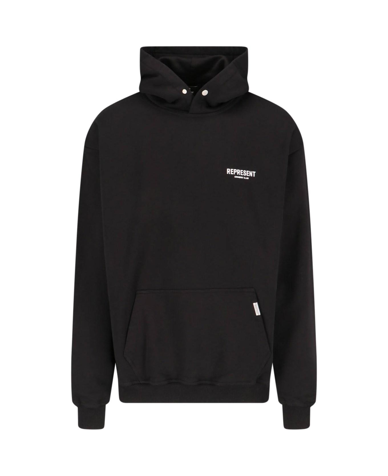 REPRESENT 'owners Club Hoodie' Sweatshirt - Black