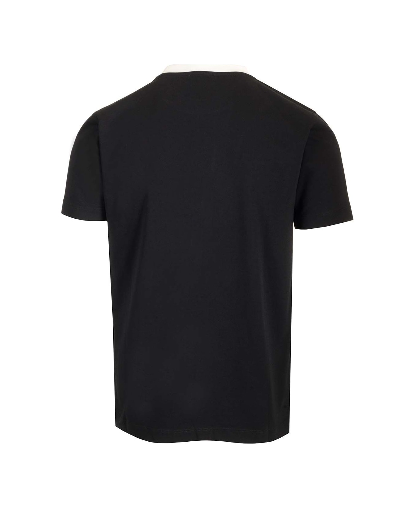 Off-White Slim Fit Cotton T-shirt - Black - White