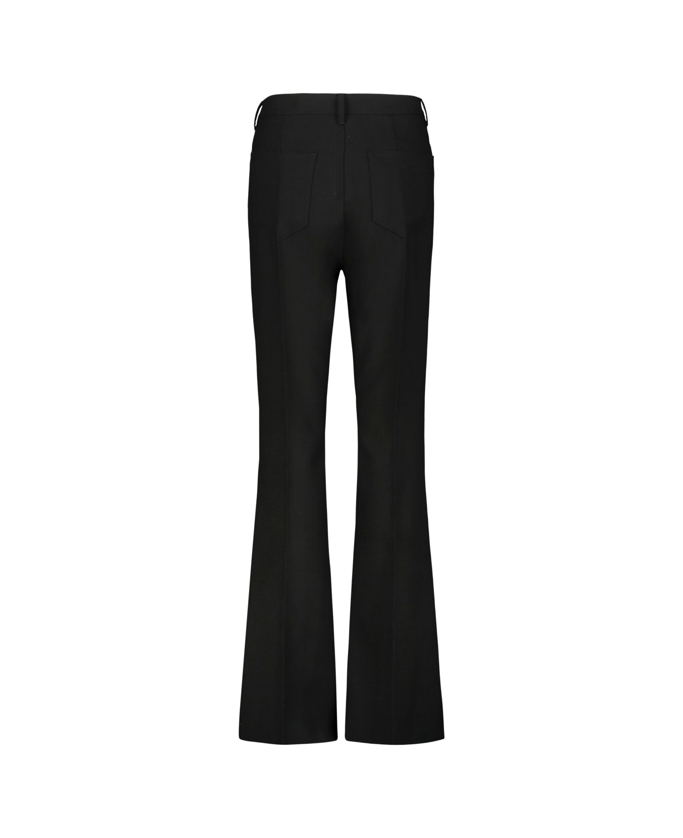 Rick Owens Bolan Bootcut Pant In Wool - Black