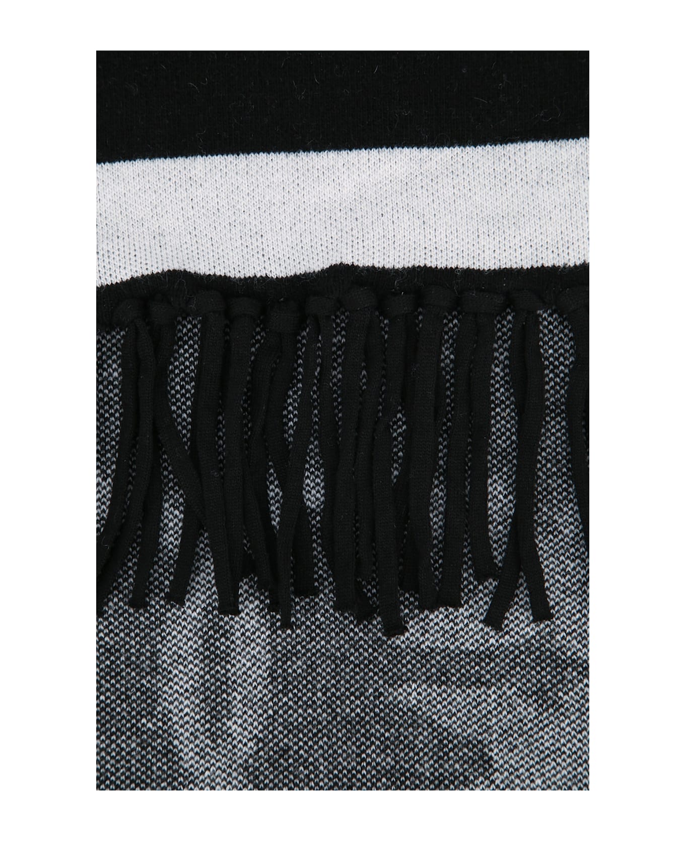 Pinko Sciarpa - NERO/BIANCO