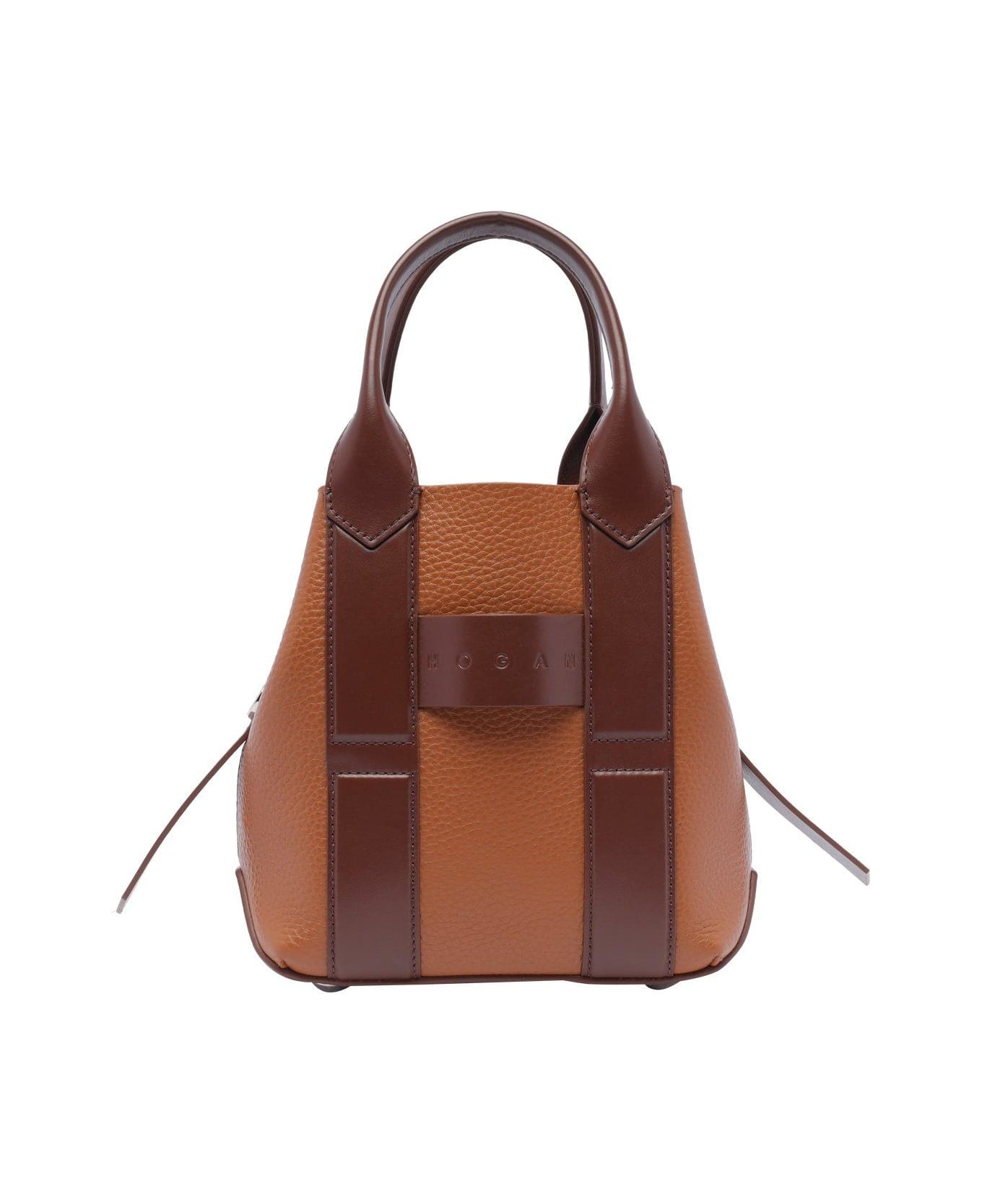 ハンドバッグ Hogan SMALL HOGAN SCRIPT HANDBAG Hogan Small Script Shopping Bag | italist