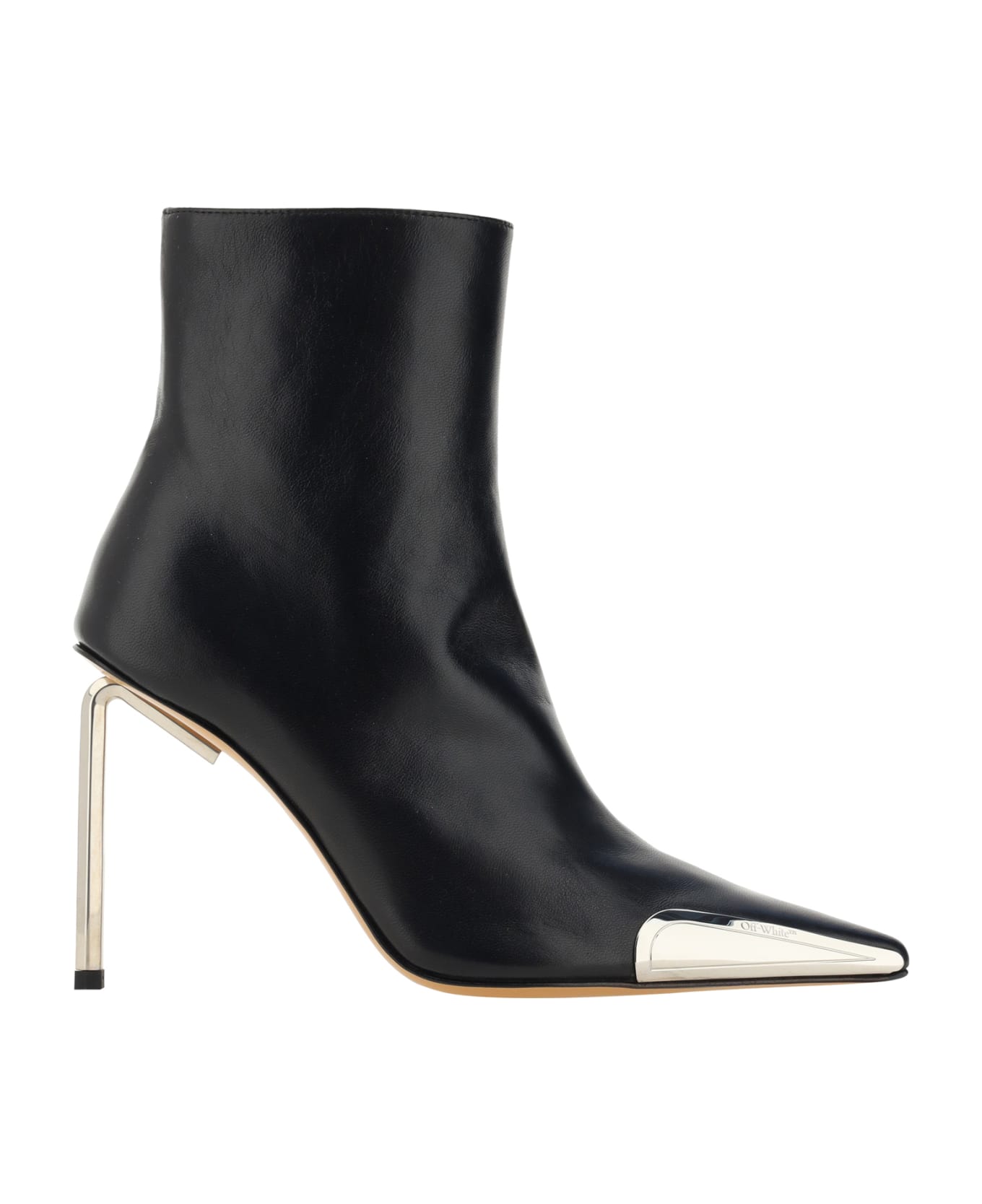 Off-White Ankle Boots - Black Silv