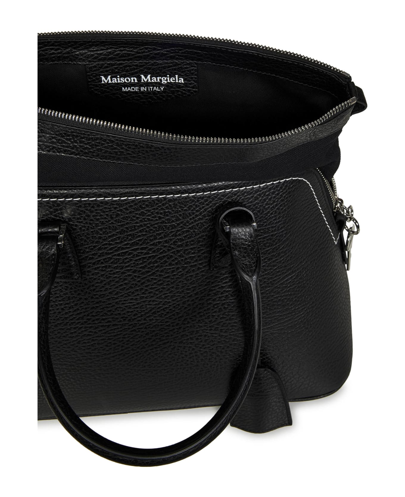 Maison Margiela 5ac Classique Midi Shoulder Bag - Black