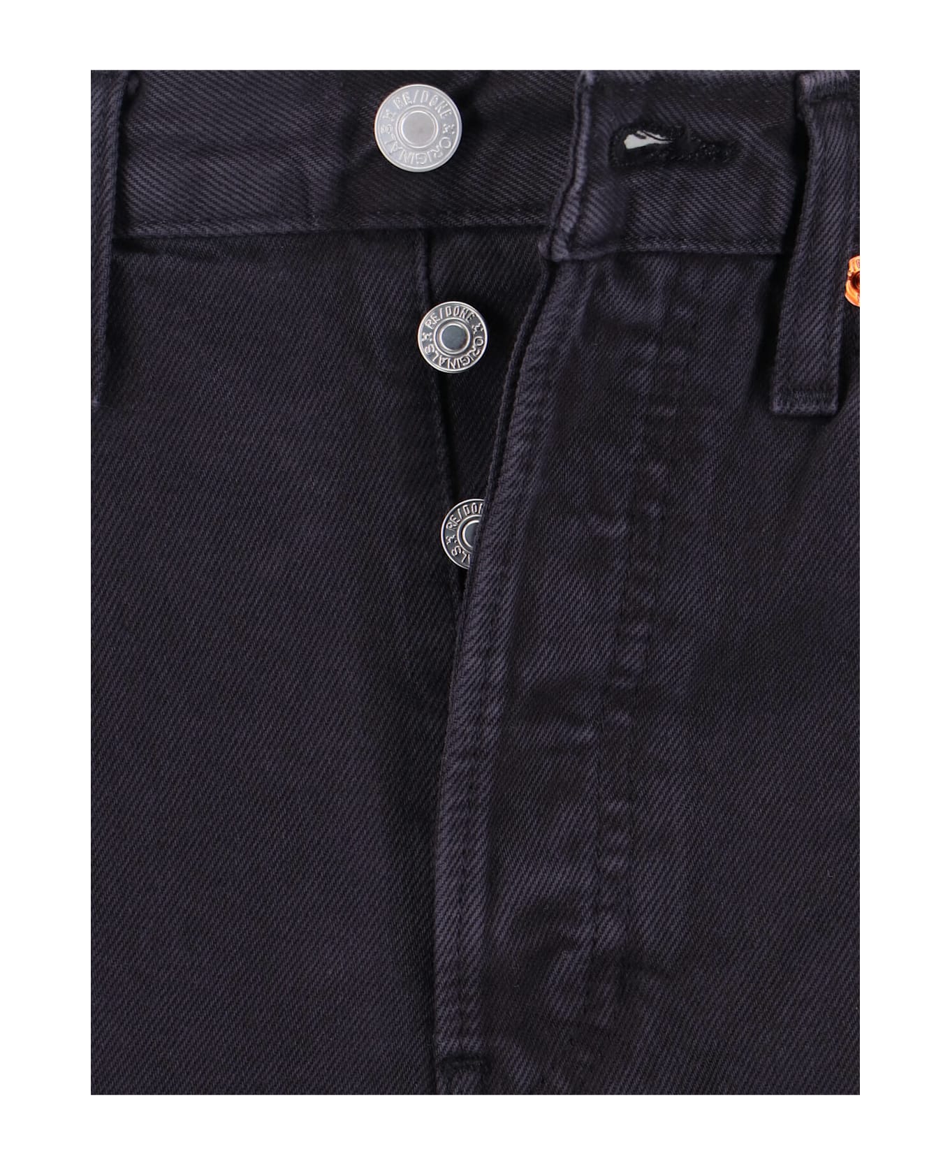 RE/DONE '70s' Bootcut Jeans - Black  