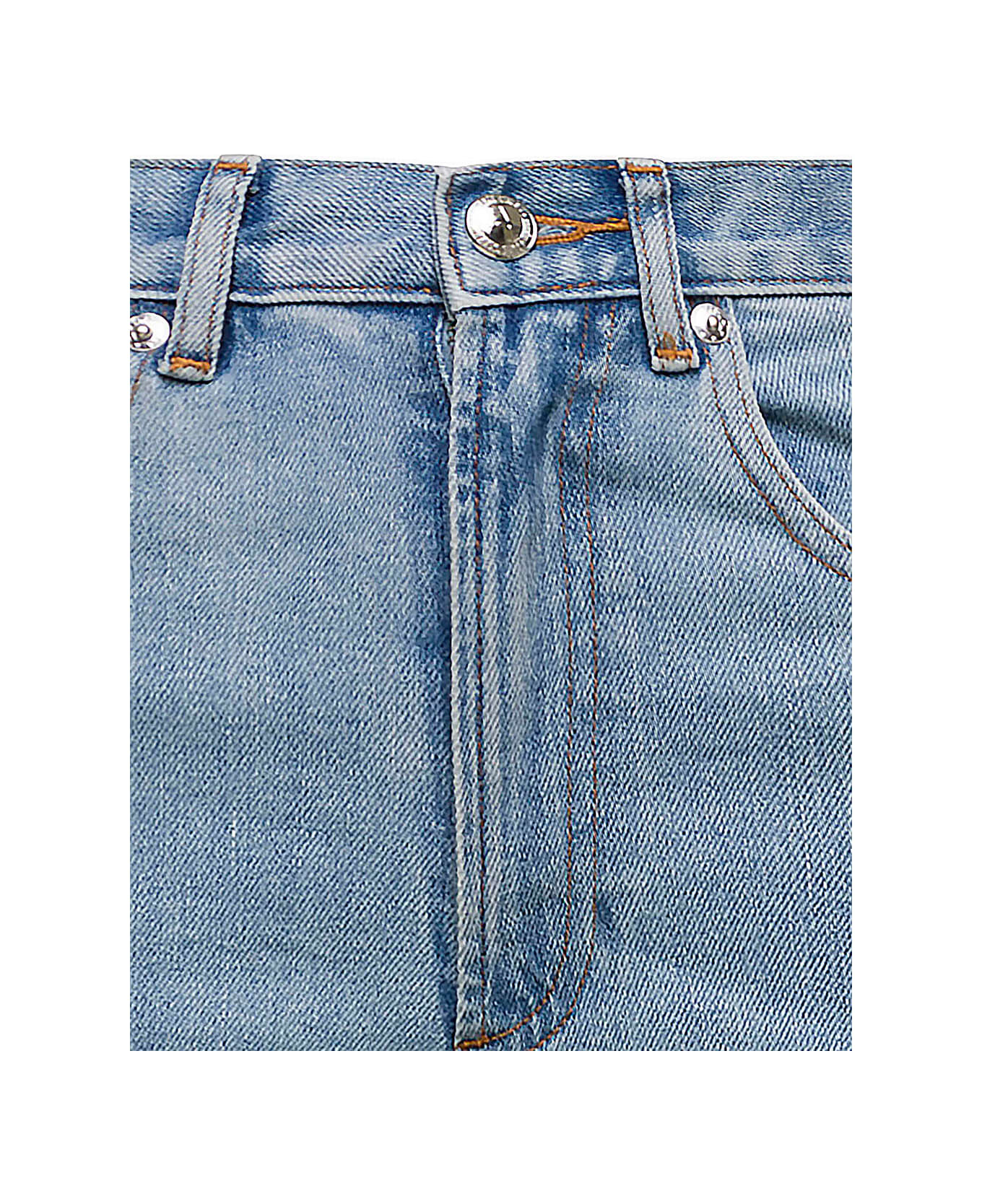 A.P.C. 'martin' Light Blue Five Pockets Jeans In Cotton Denim Woman - Blu