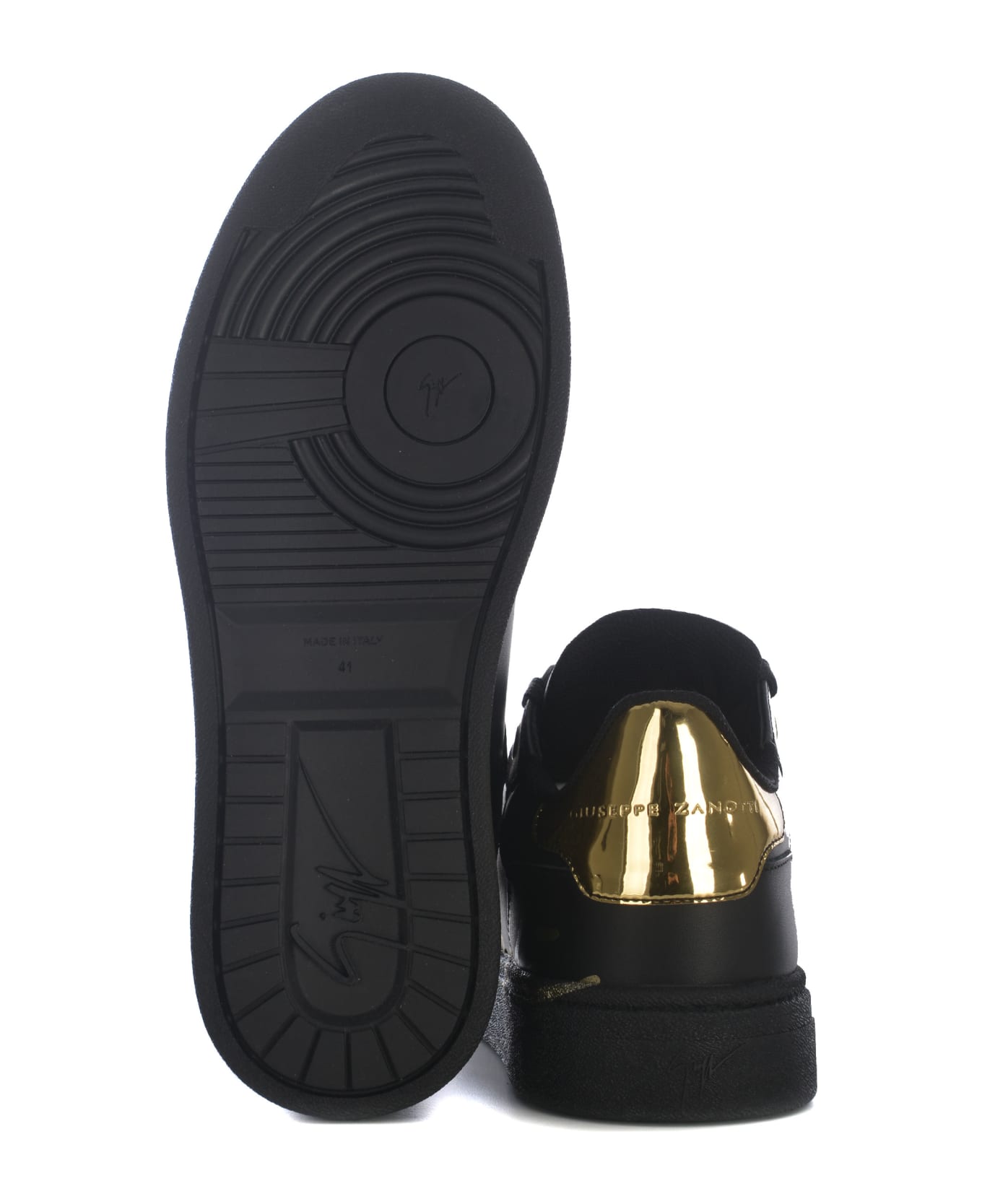 Giuseppe Zanotti Sneakers Giuseppe Zanotti "gz94" Made Of Leather - Nero