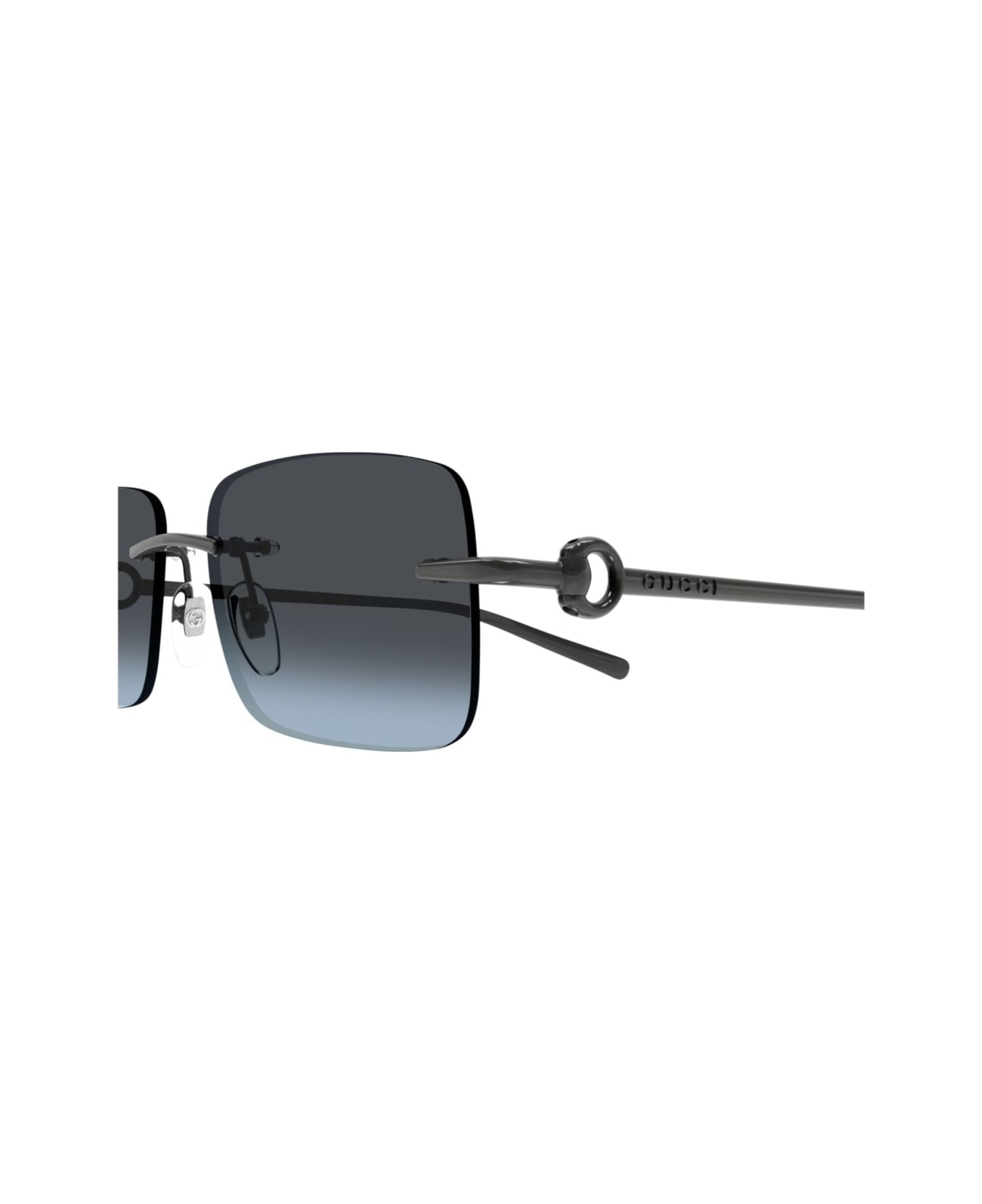 Gucci Eyewear Gg1703s-006ruthenium-ruthenium-blue - RUTHENIUM-RUTHENIUM-BLUE