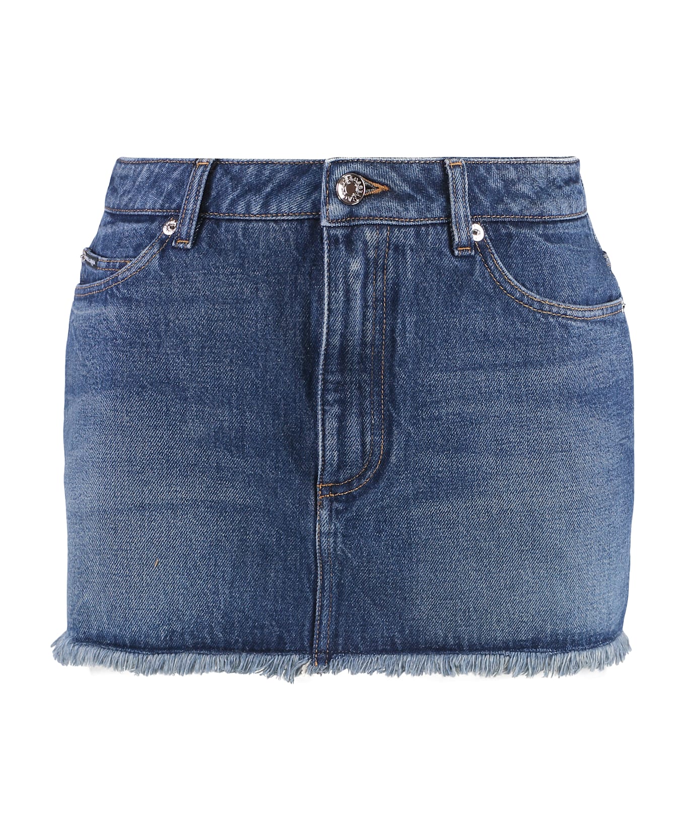 Dolce 
Gabbana Denim Mini Skirt - Denim