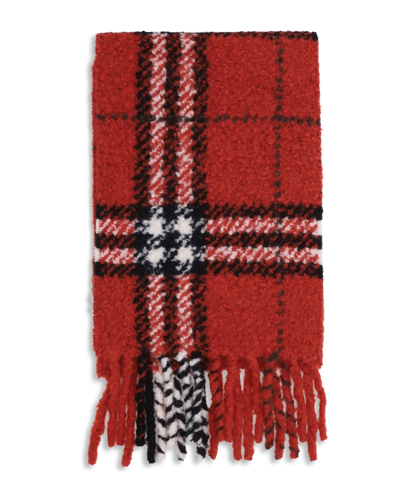 Burberry Scarf From A Warm Alpaca-wool Blend Bouclé