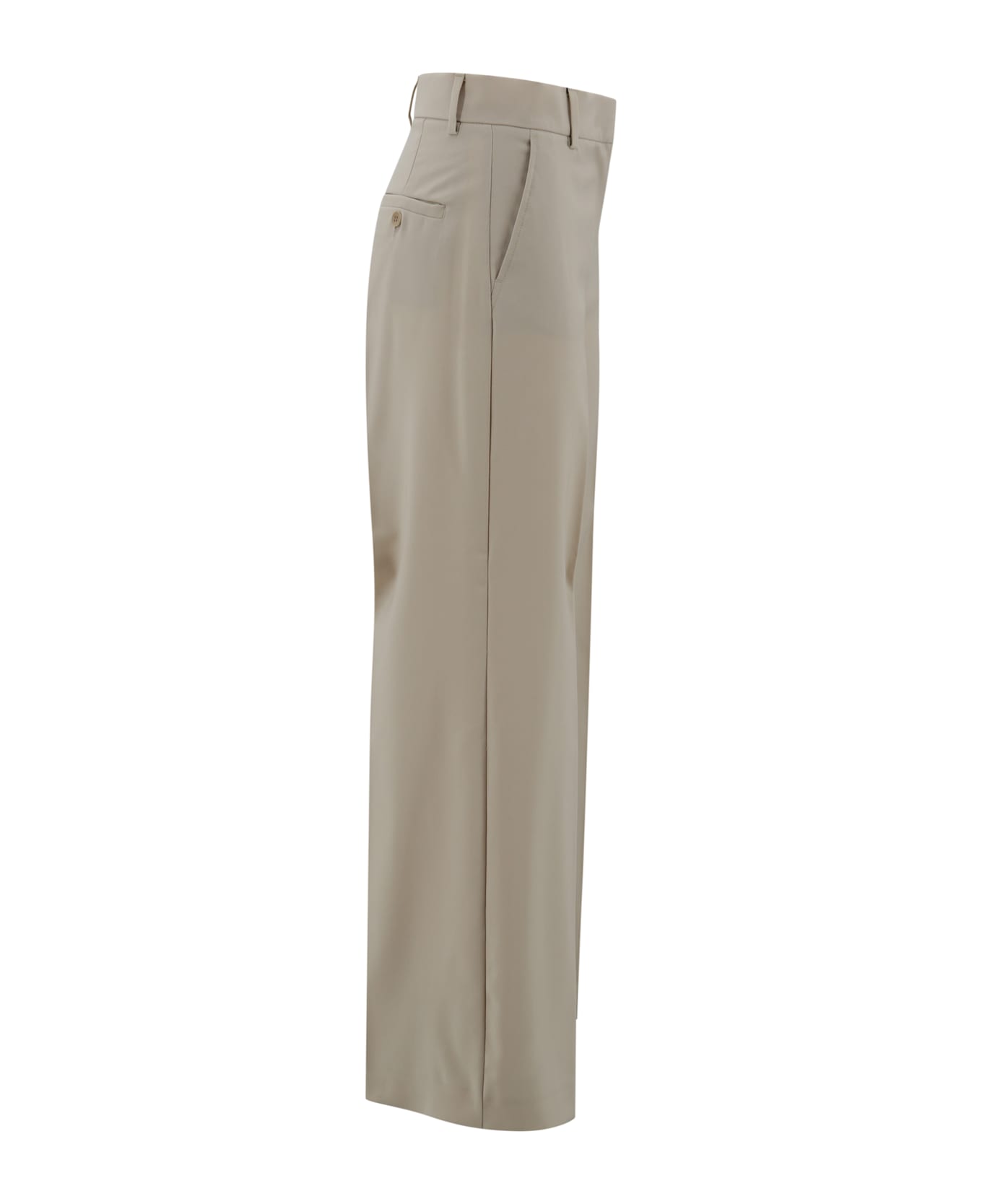 Weekend Max Mara Wool Palazzo Trousers - Orzo
