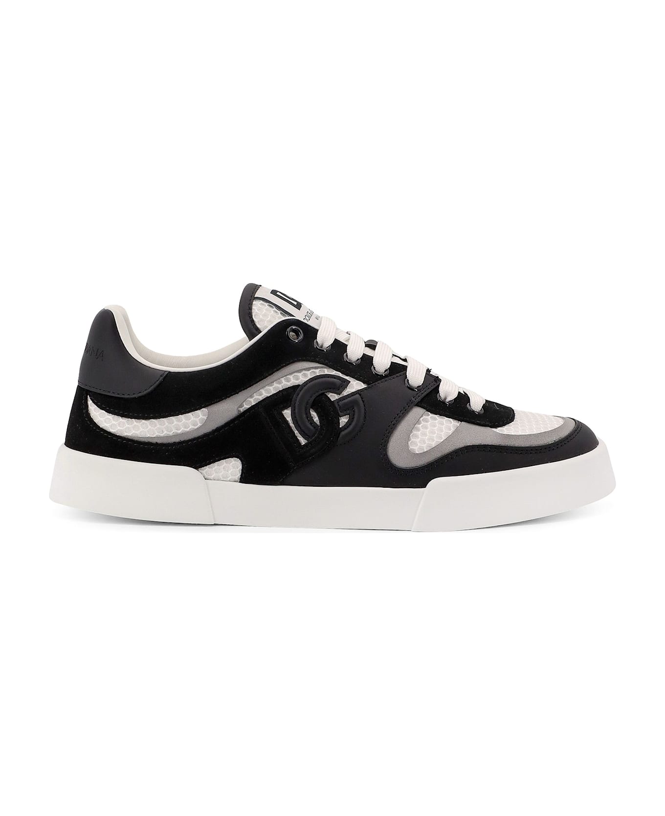 Dolce & Gabbana Portofino Light Sneakers - BLACK/WHITE