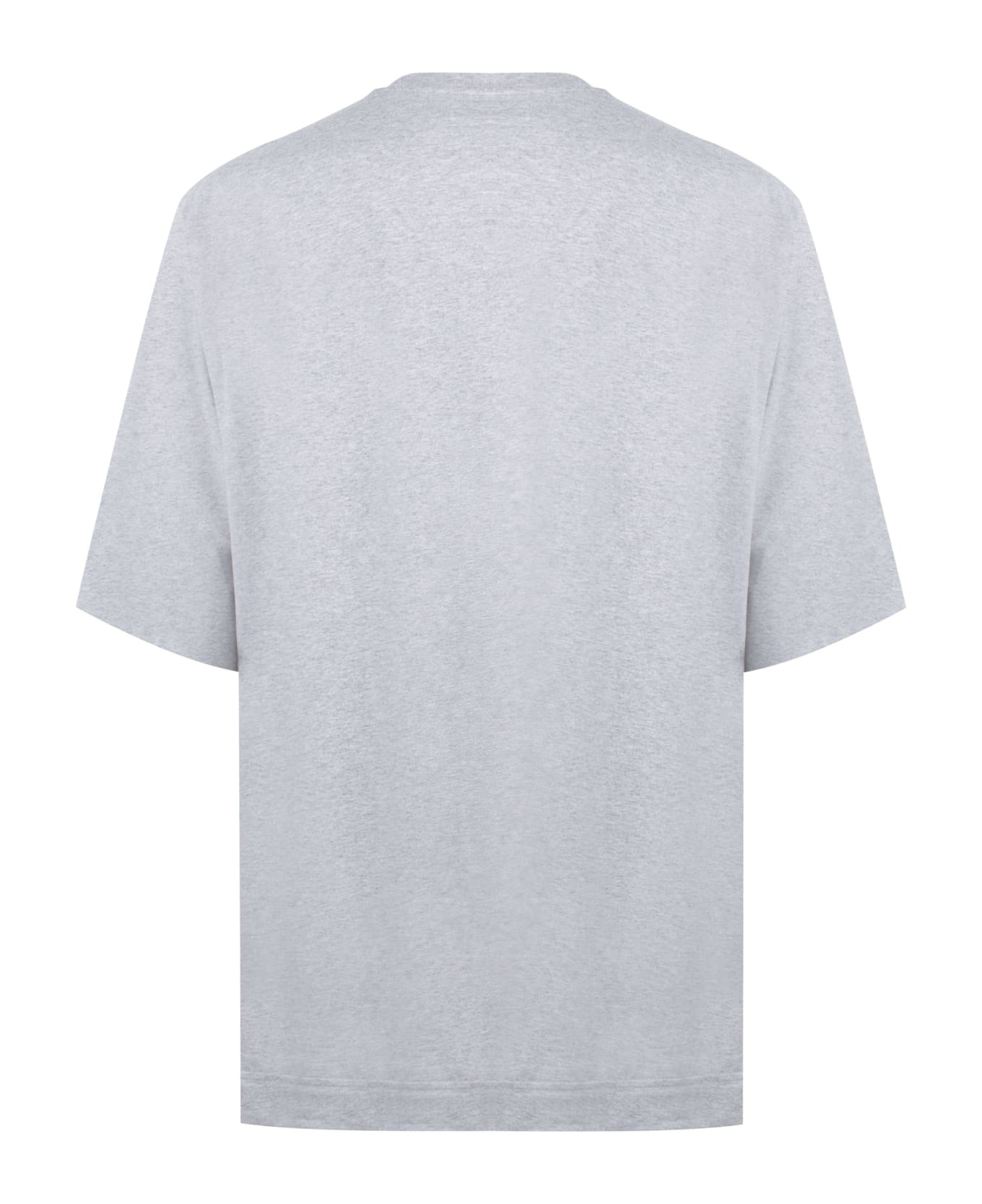 Givenchy Cotton Crew-neck T-shirt - grey シャツ