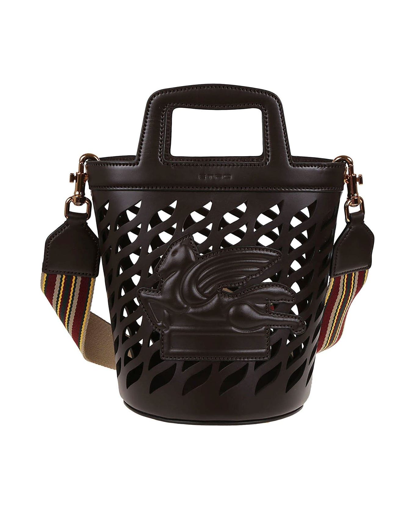 Etro Coffa Cut-out Bucket Bag