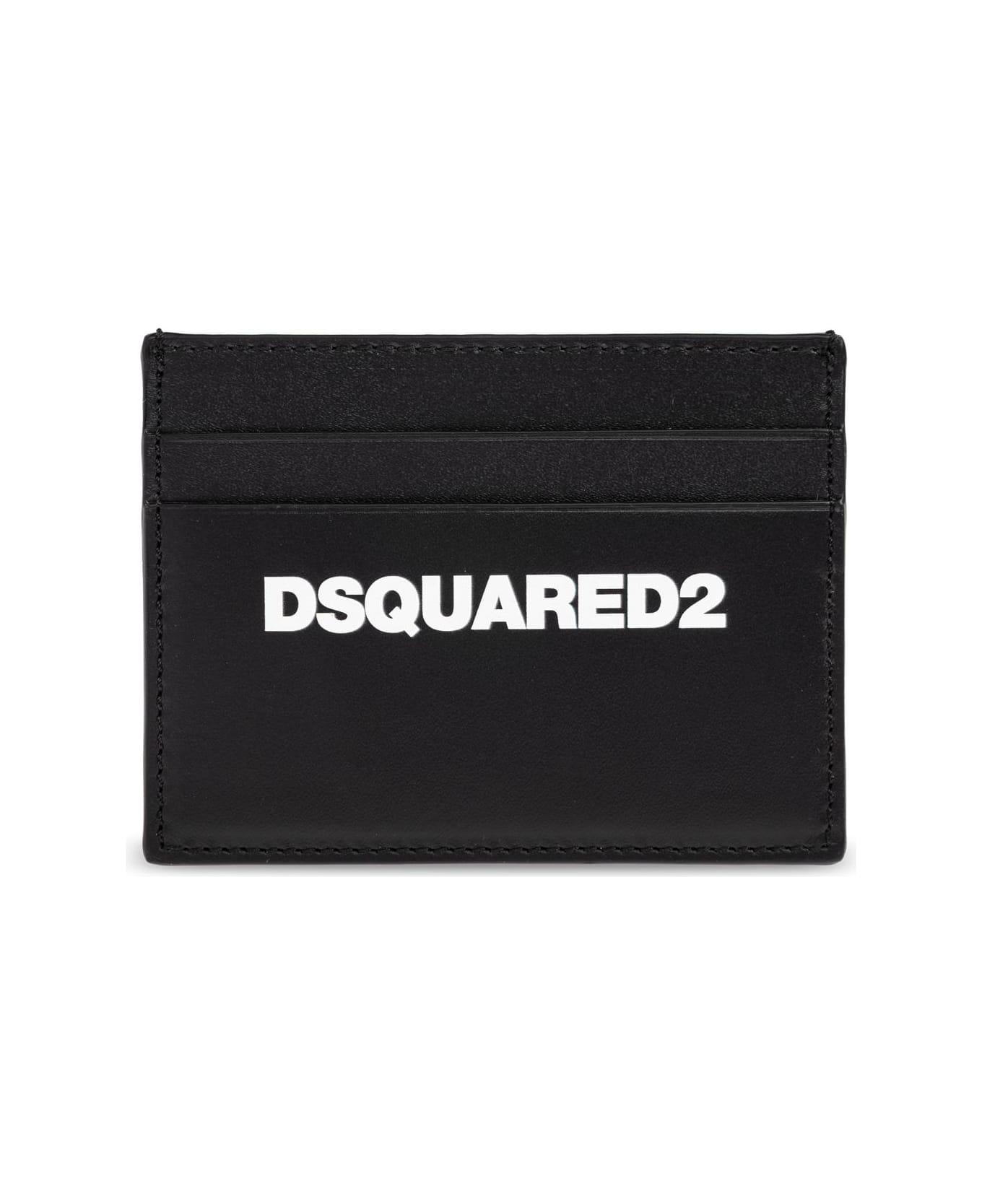 Dsquared2 Gift Set: Card Holder And Keychain - Black