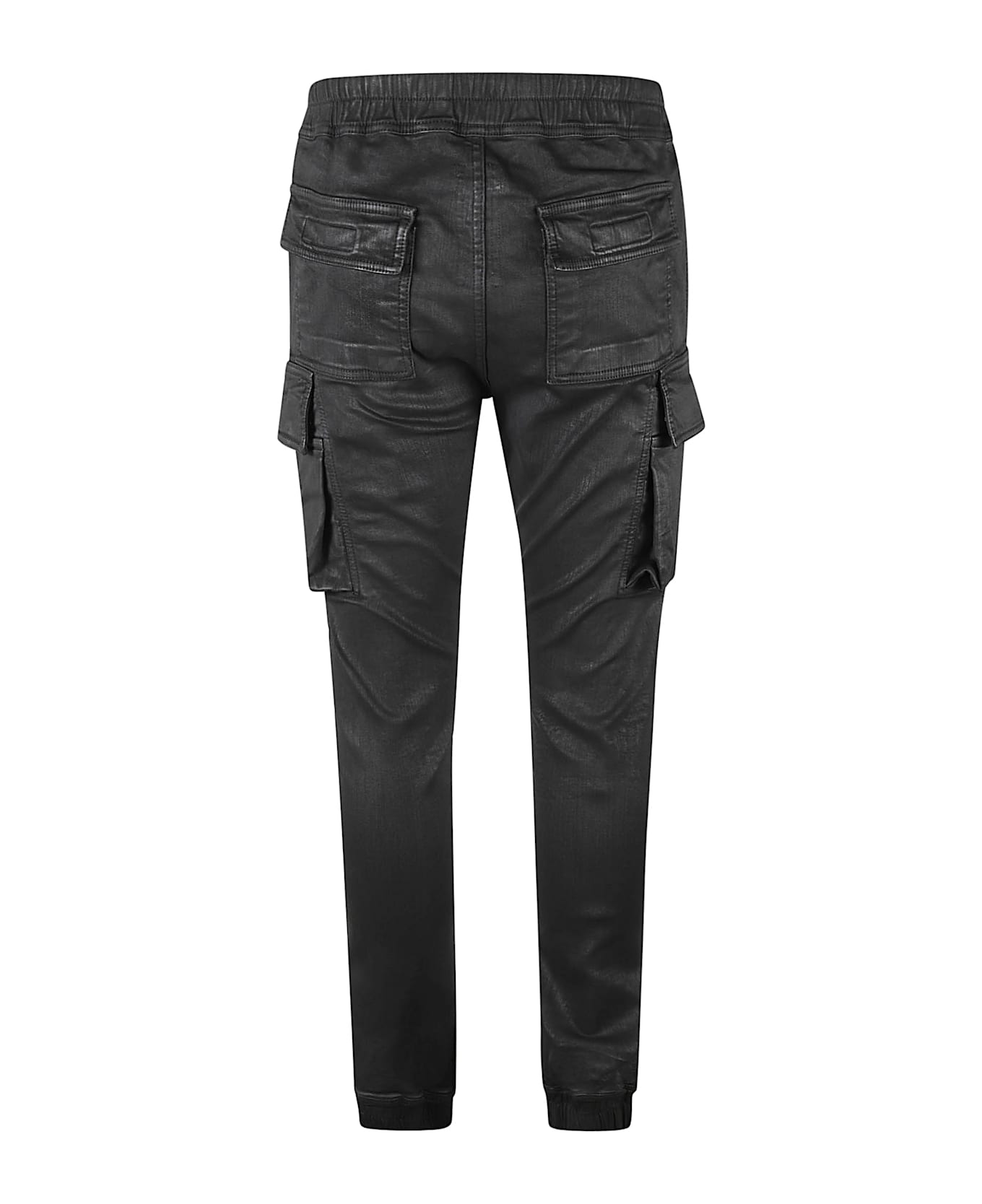 Rick Owens Lace-up Cargo Trousers - Black