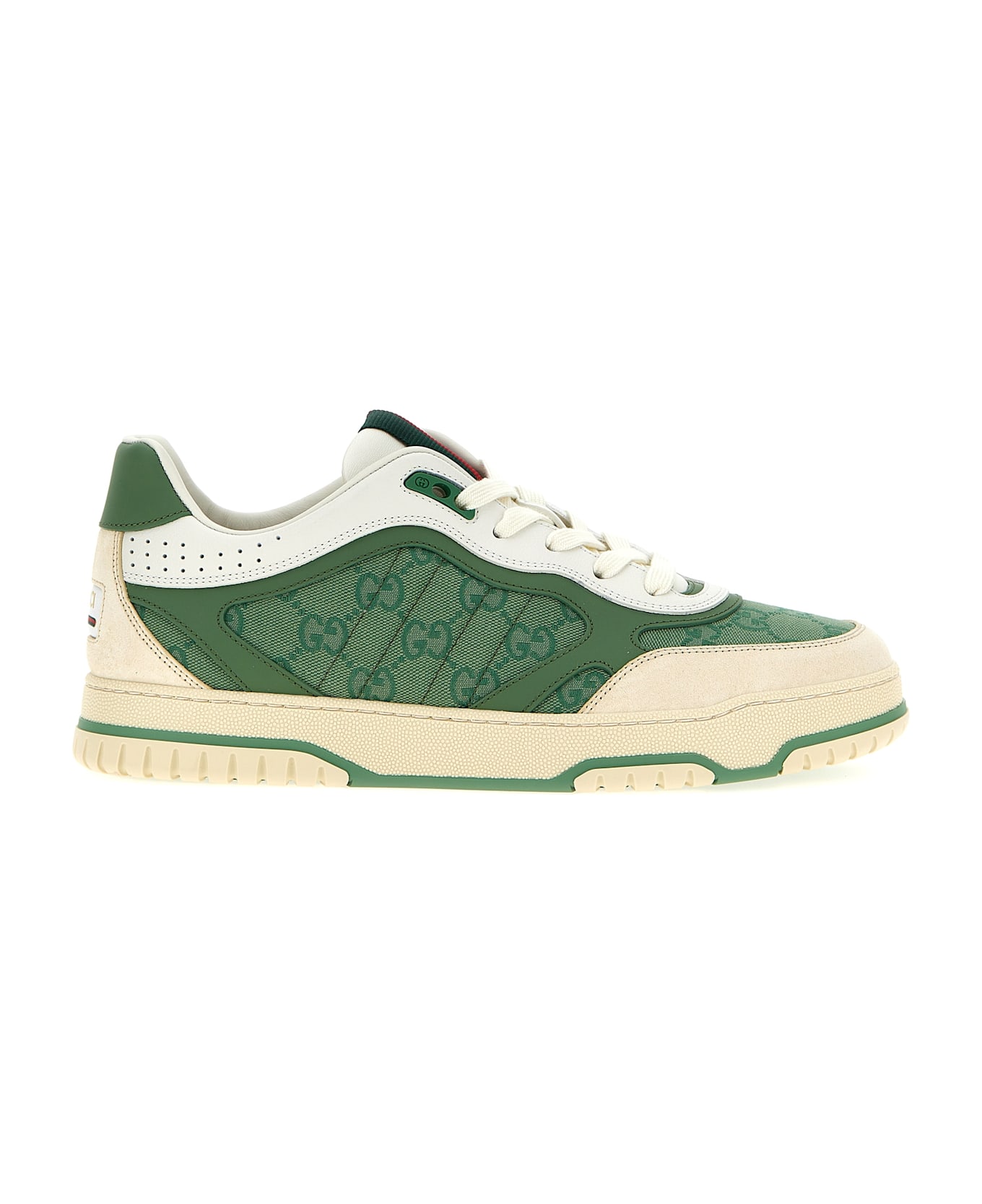 スニーカー GUCCI 'Gucci Re-Web' sneakers Men's Gucci Re-Web sneaker in black leather | GUCCI® CA