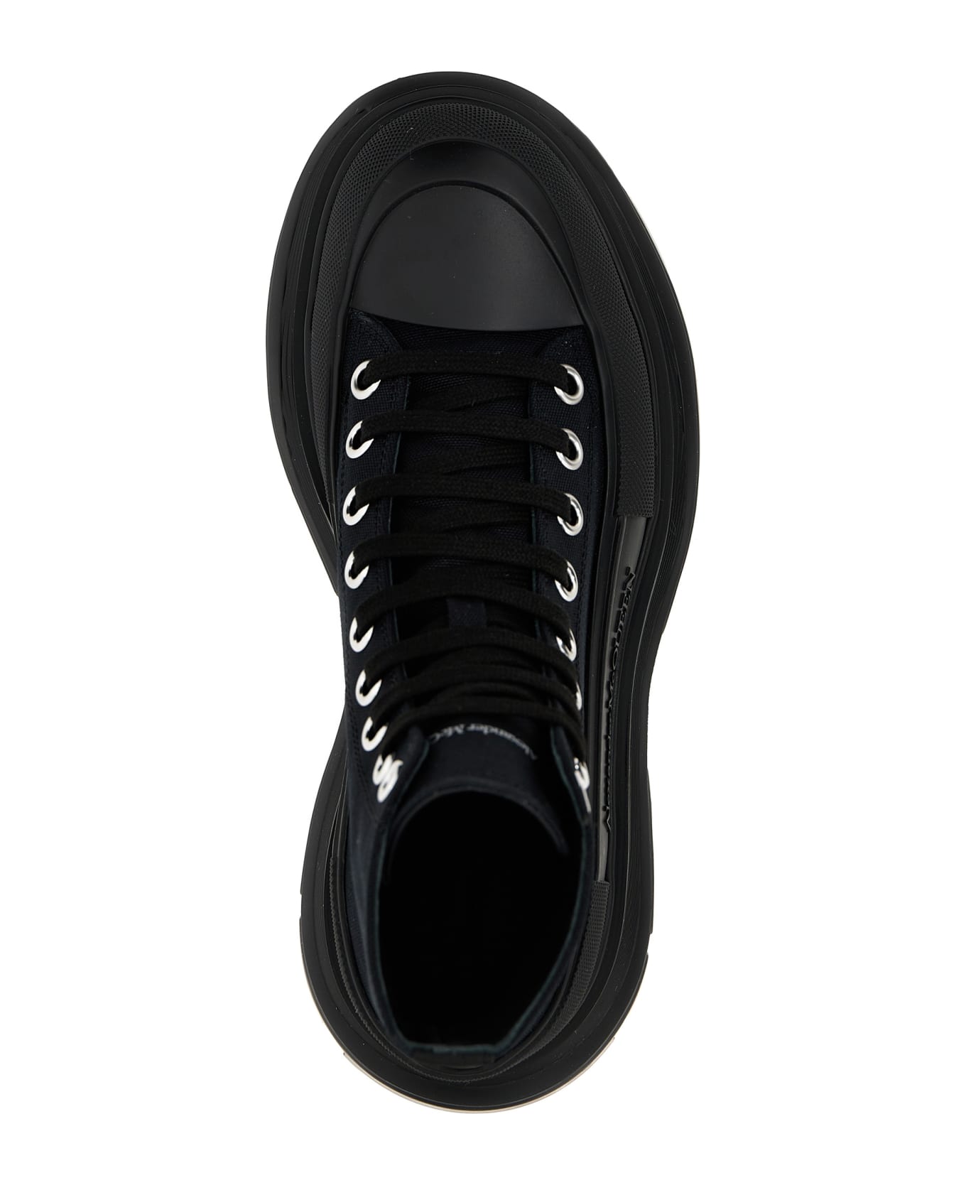 Alexander McQueen Tread Slick Ankle Boots - Black スニーカー