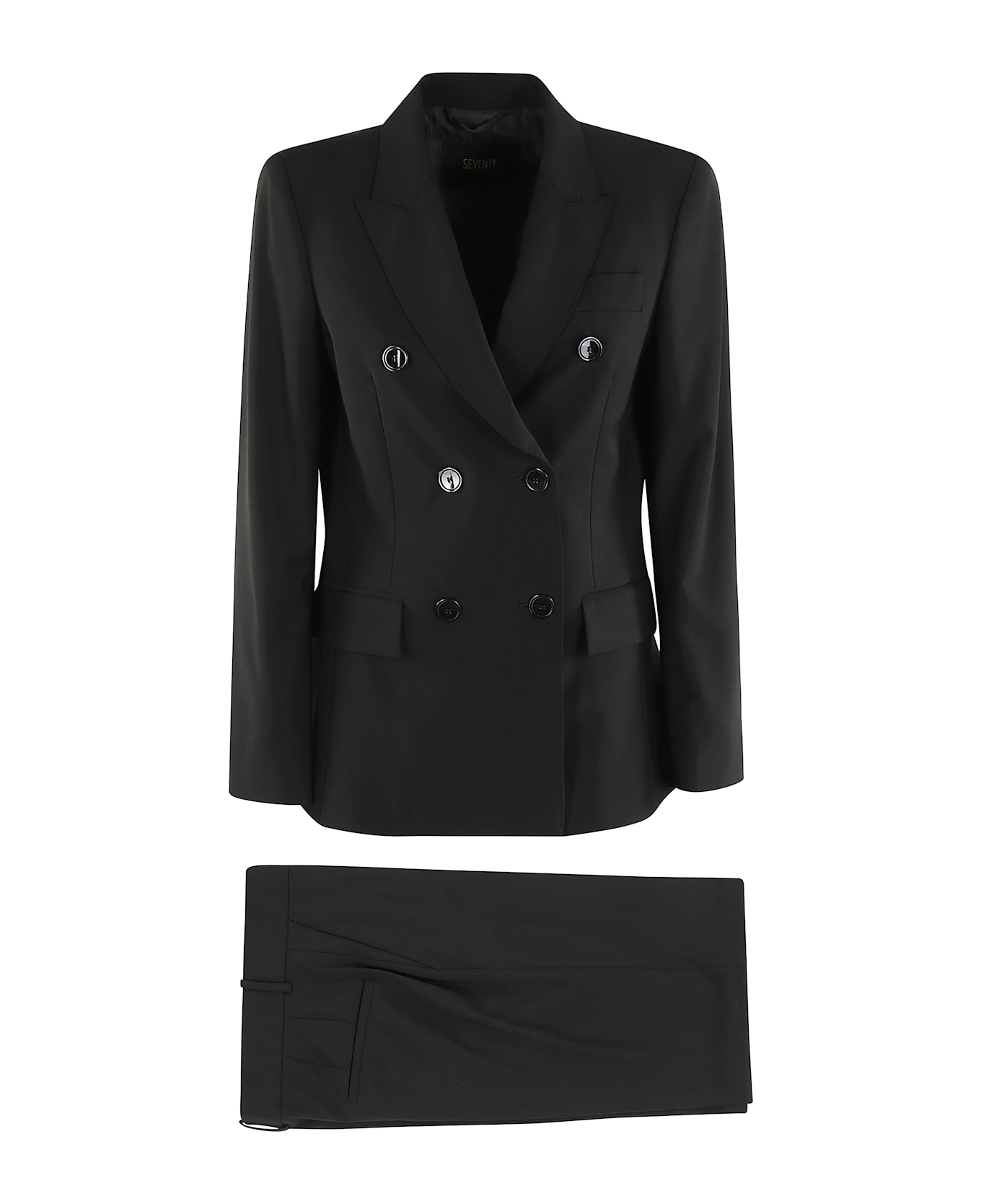 Seventy Tailleur Fresco Lana - Nero