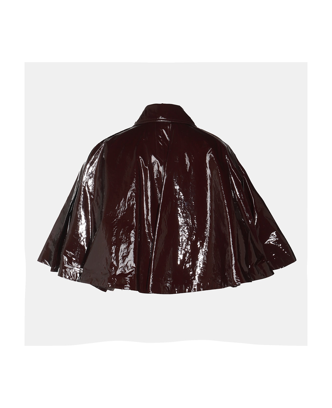 Chloé Dark Brown Capes - OBSCURE BROWN