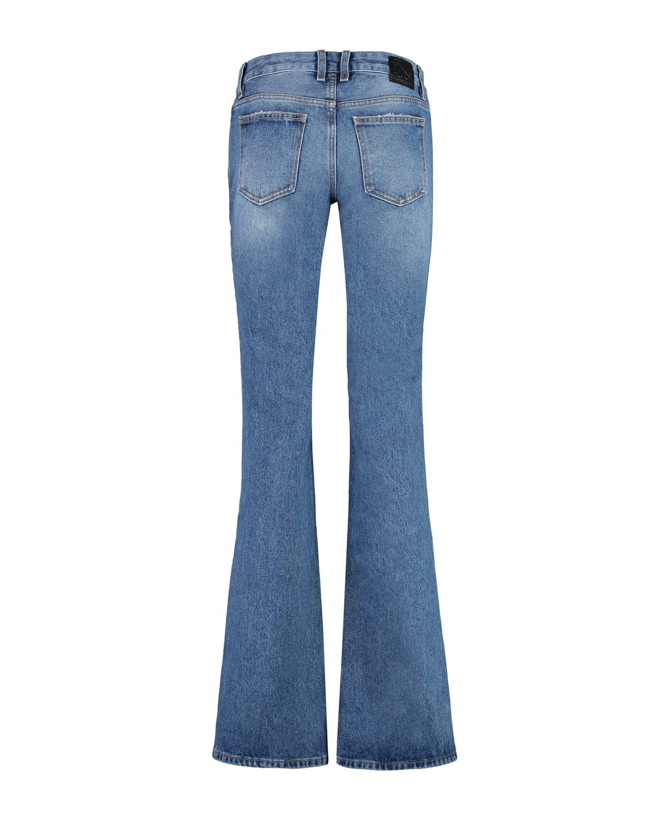 Off-White High-rise Flared Jeans - Denim