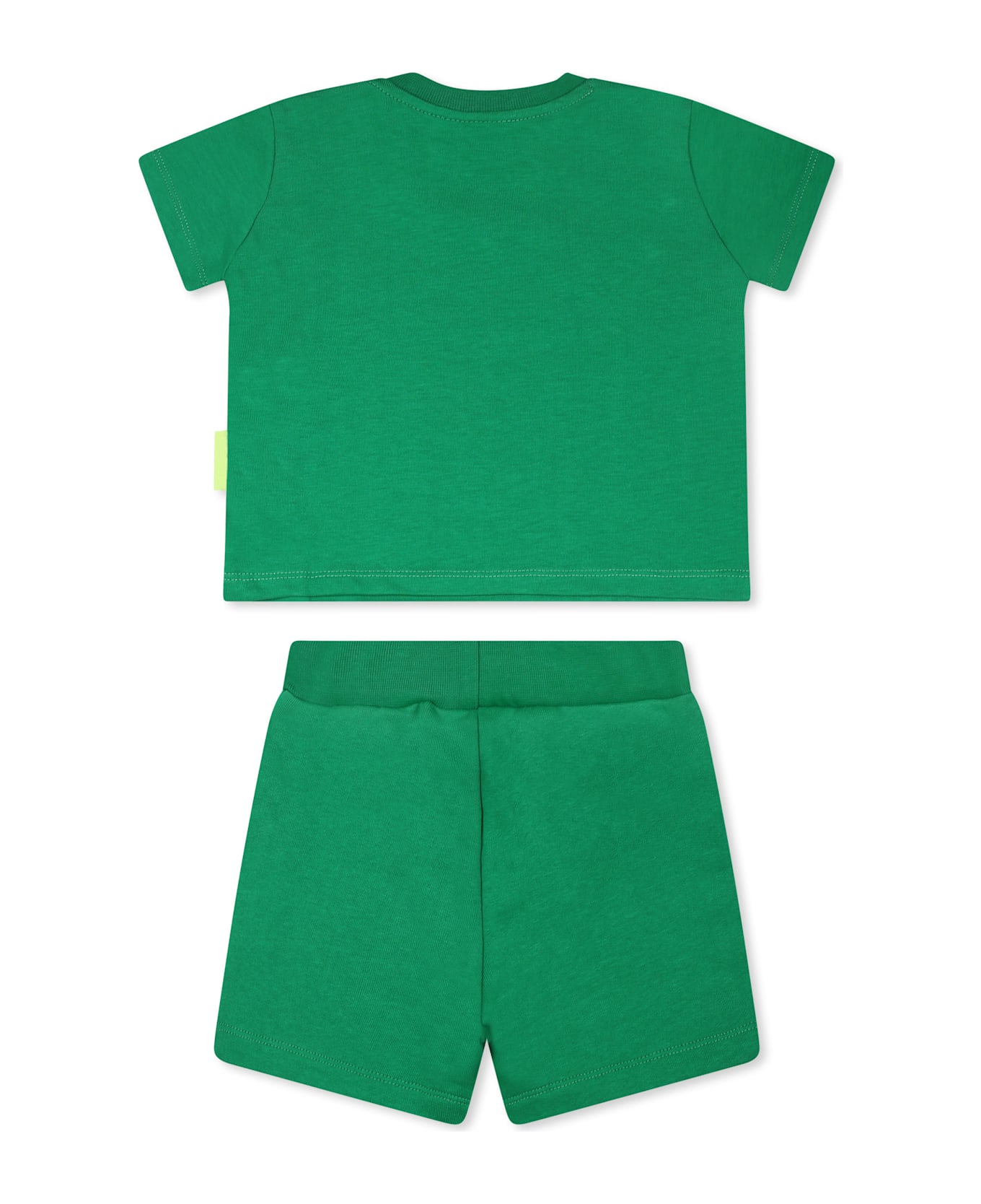 Barrow Green Suit For Babykids With Logo - Green