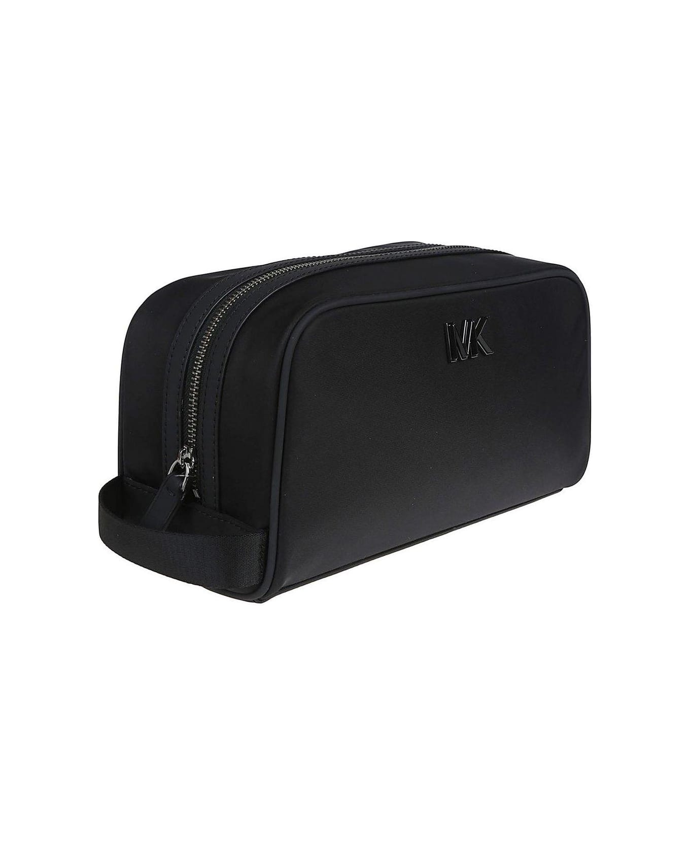 Michael Kors Eli Logo Plaque Travel Kit - Black