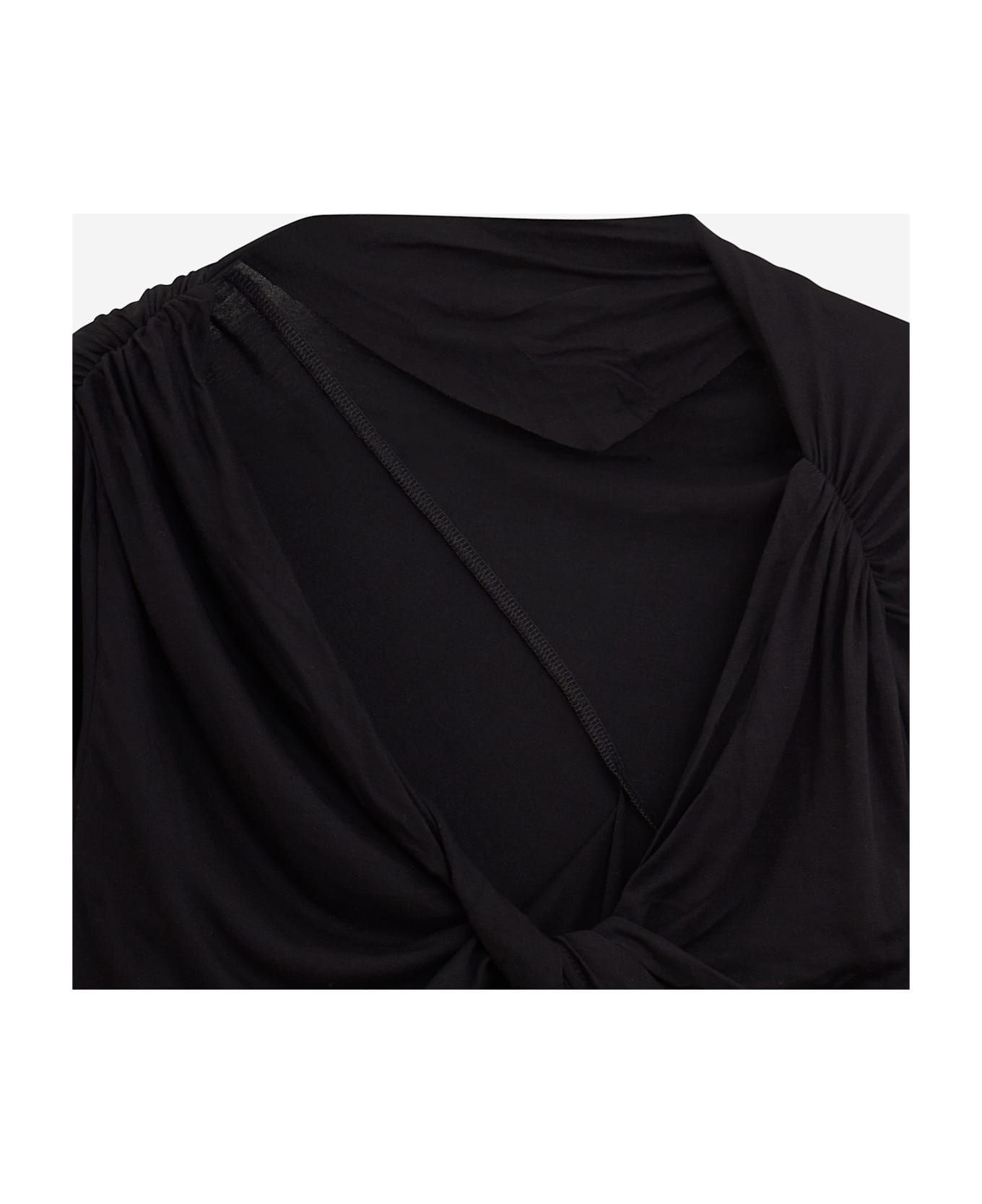 Rick Owens Lilies Jade Ls Longsleeve - black