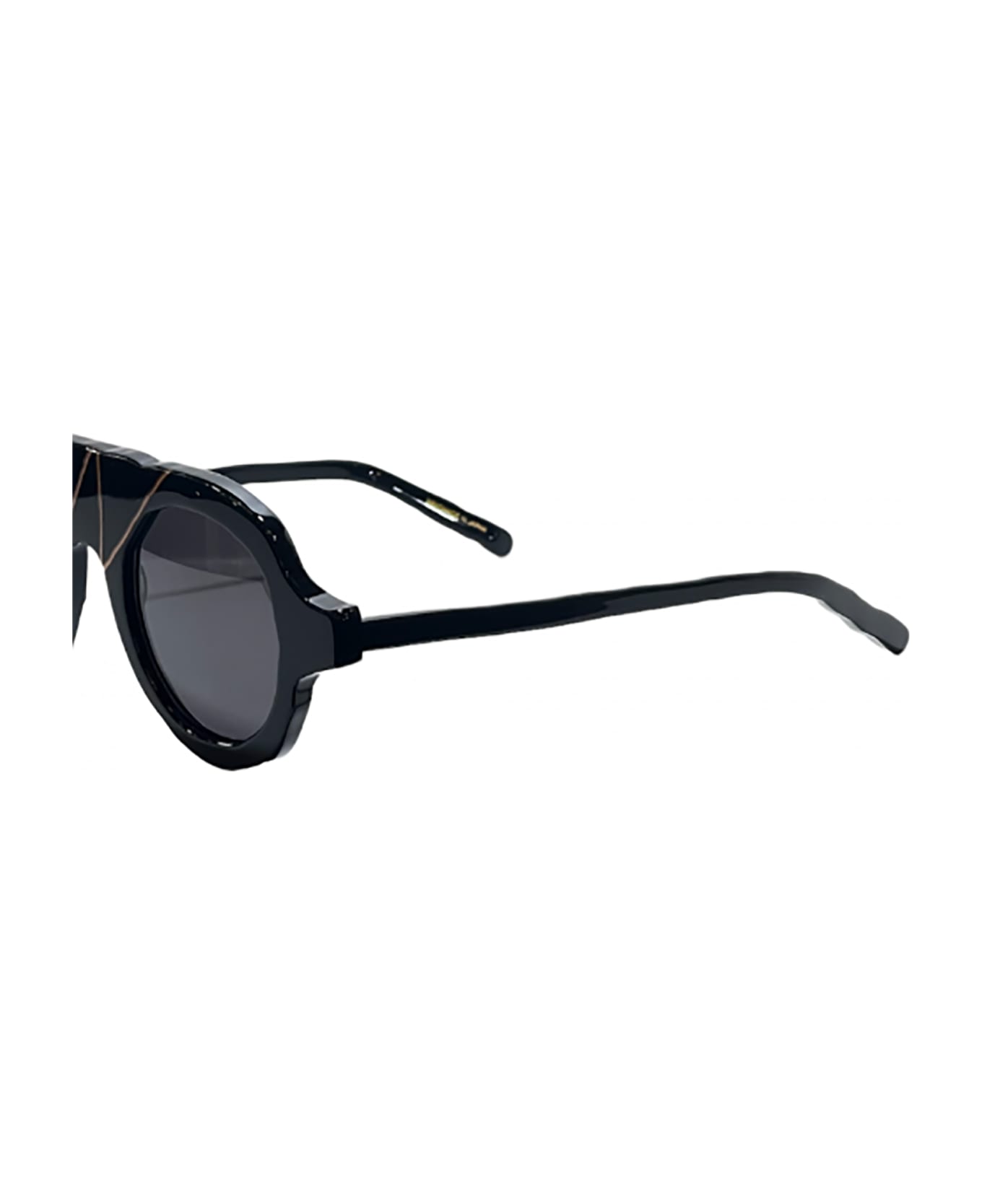 Masahiro Maruyama MM/0078 NO.1 Sunglasses - Black Gold サングラス