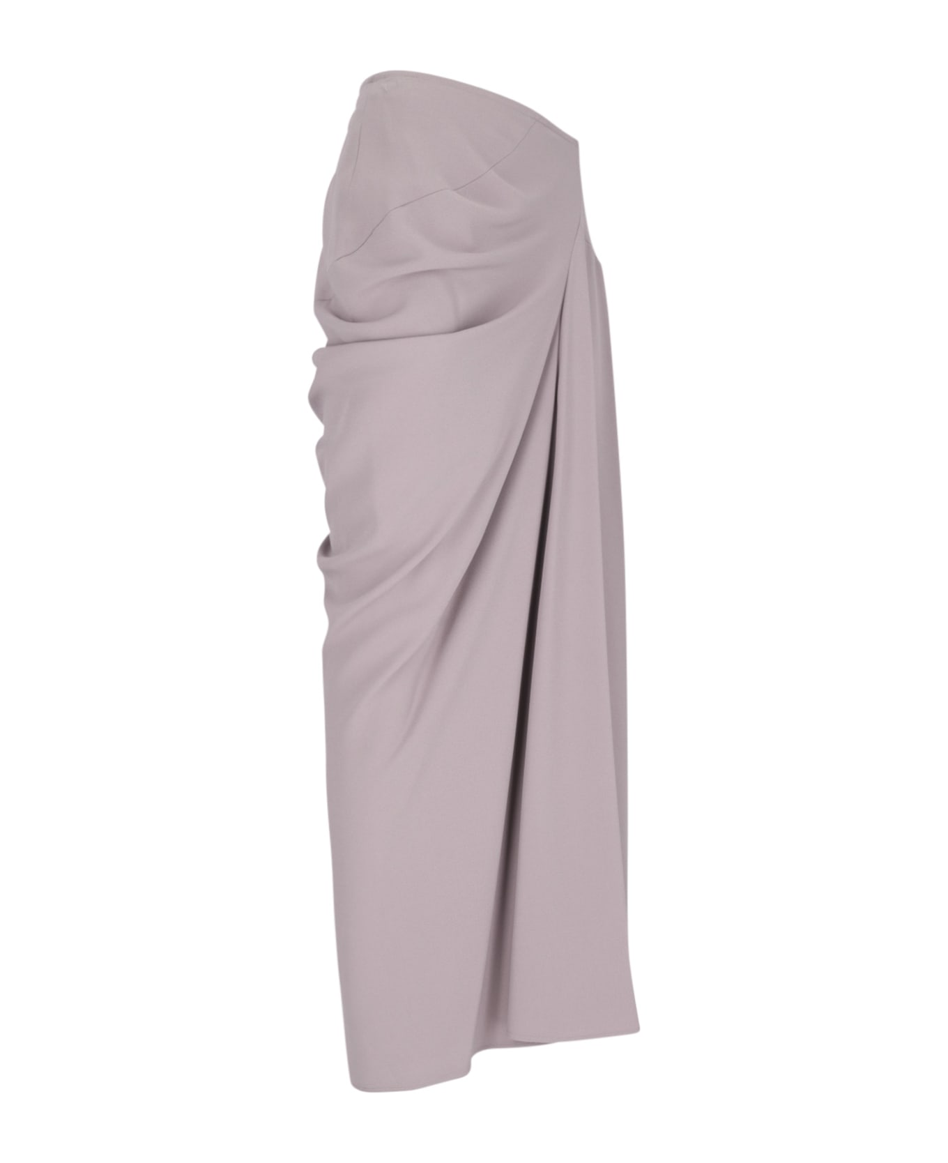 Dries Van Noten Draped Maxi Skirt - Pink